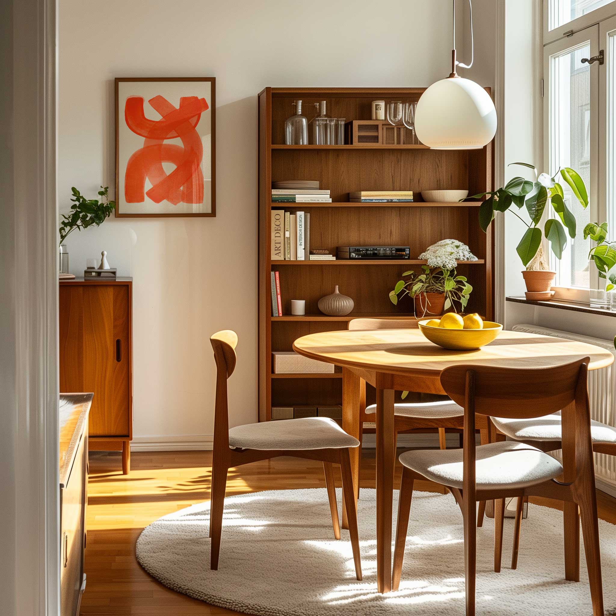 Orange Strokes by Ejaaz Haniff