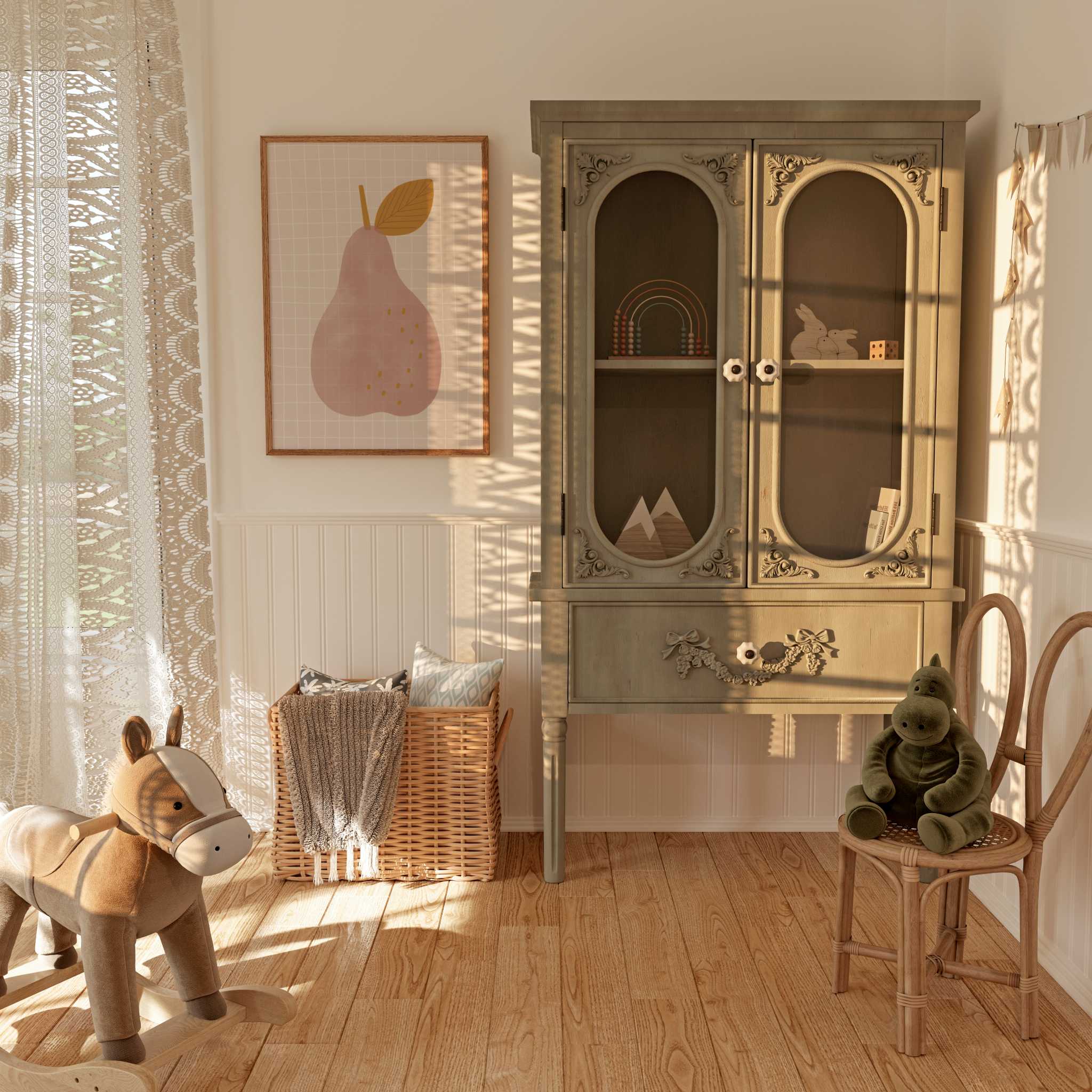 Pink Pear by Menina Lisboa