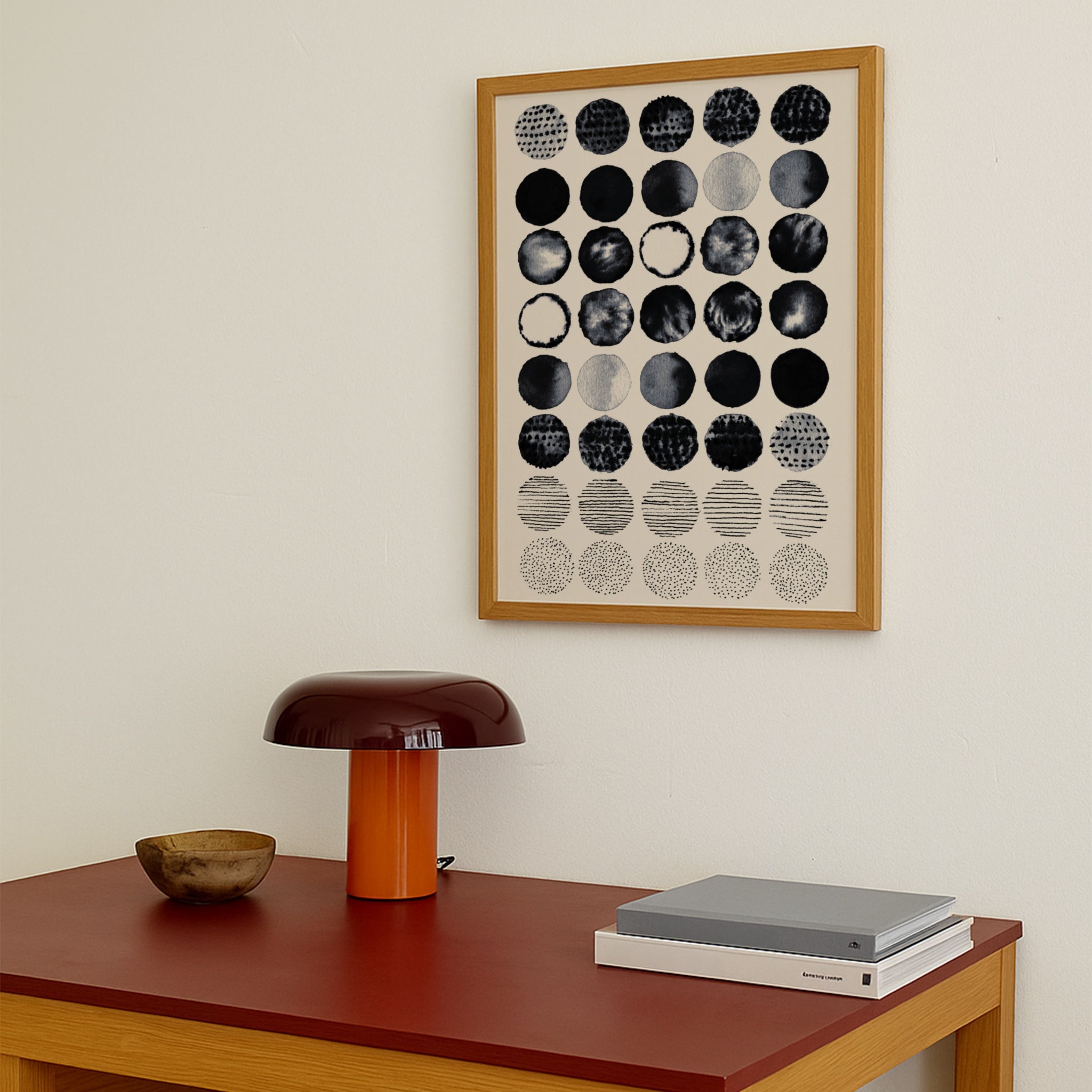 Textured Circle Patterns