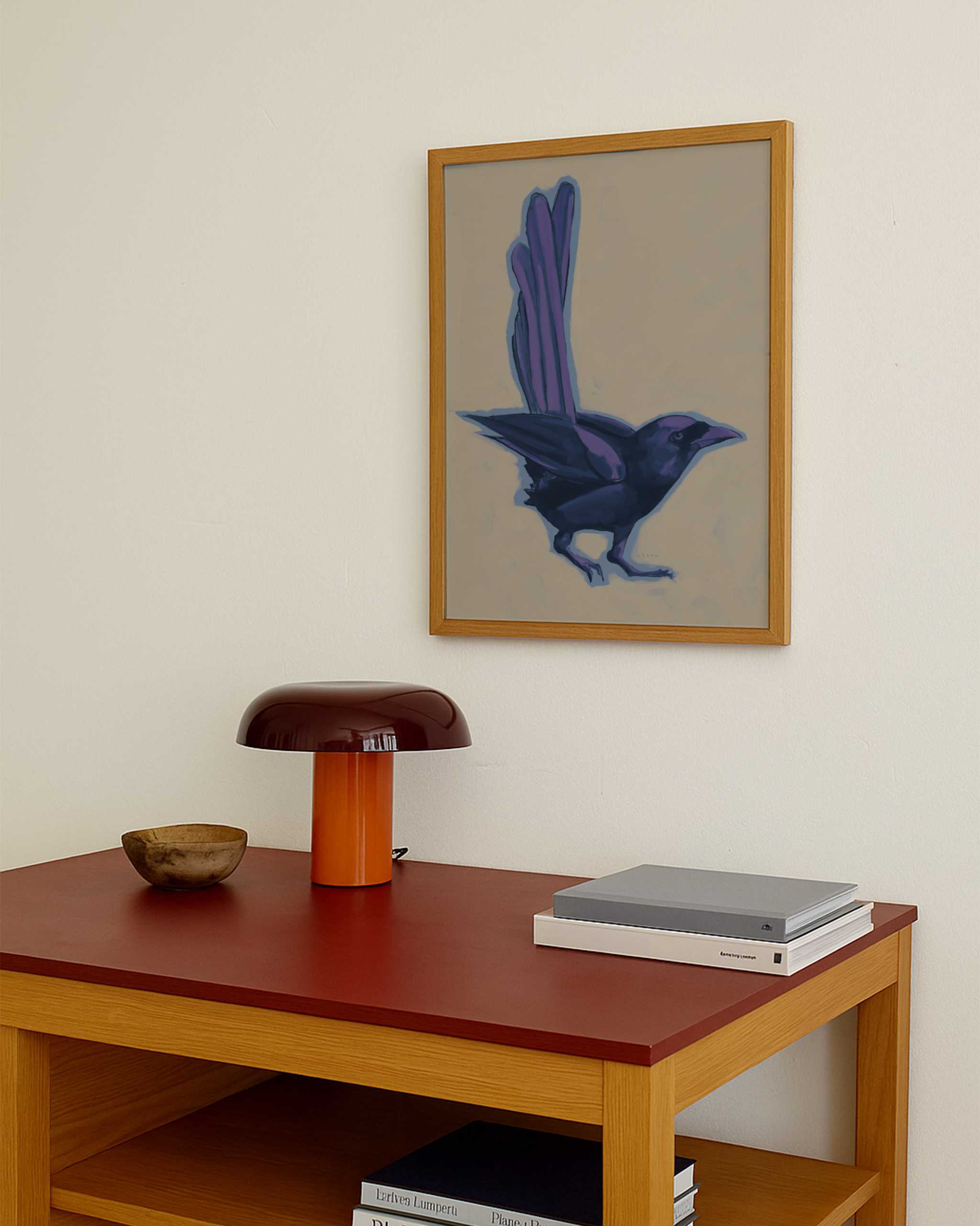 Dark Purple Crow