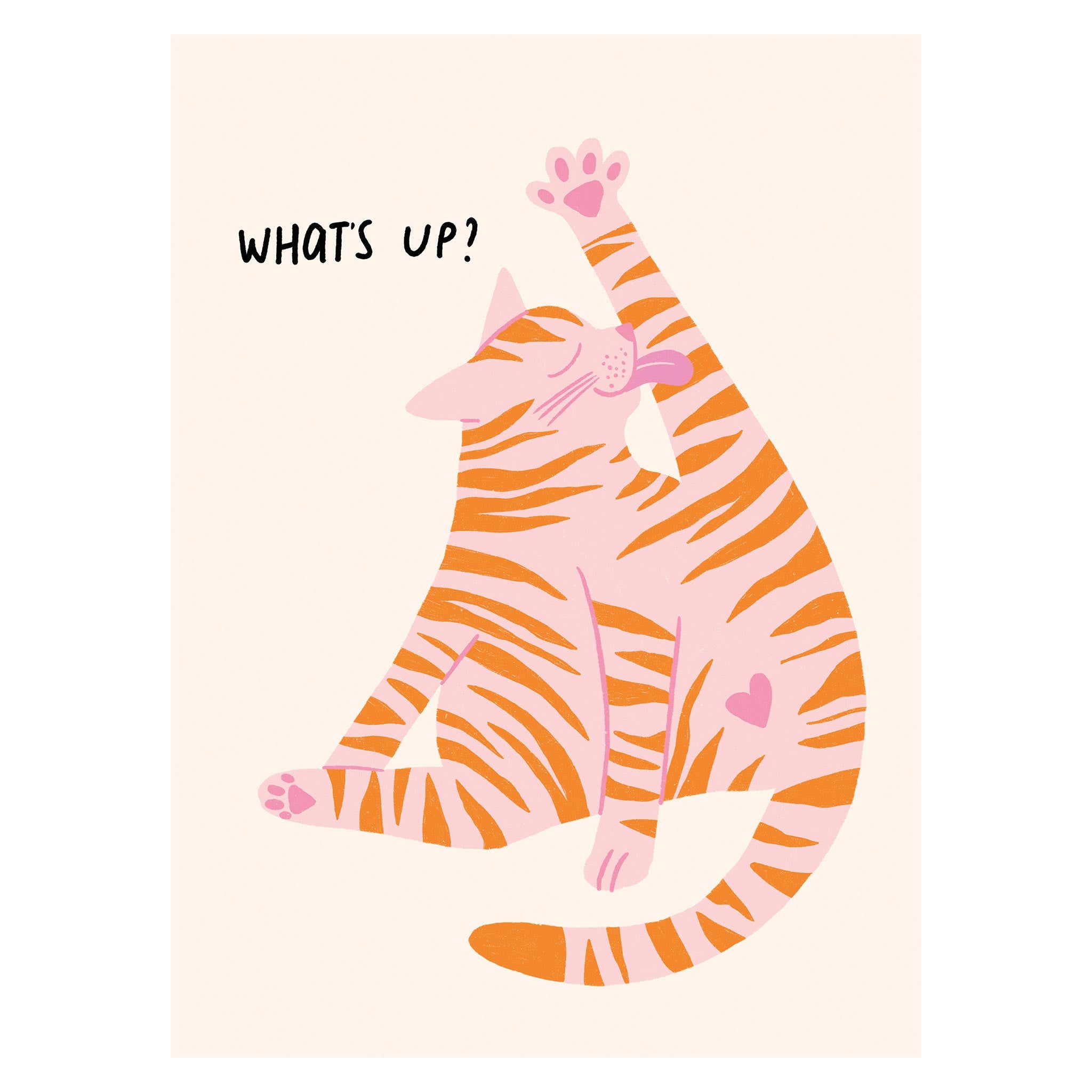 Stretching Cat Silhouette