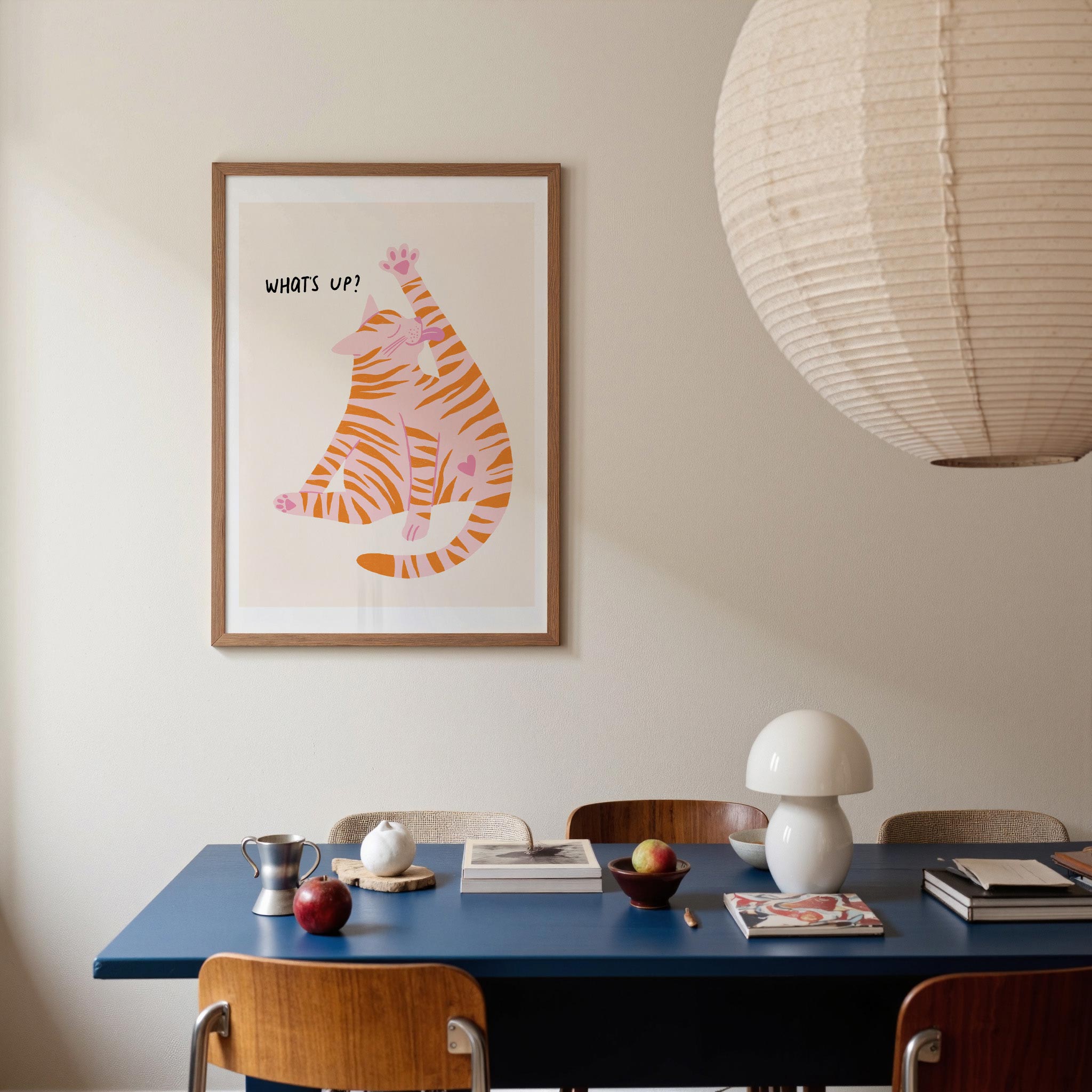 Stretching Cat Silhouette