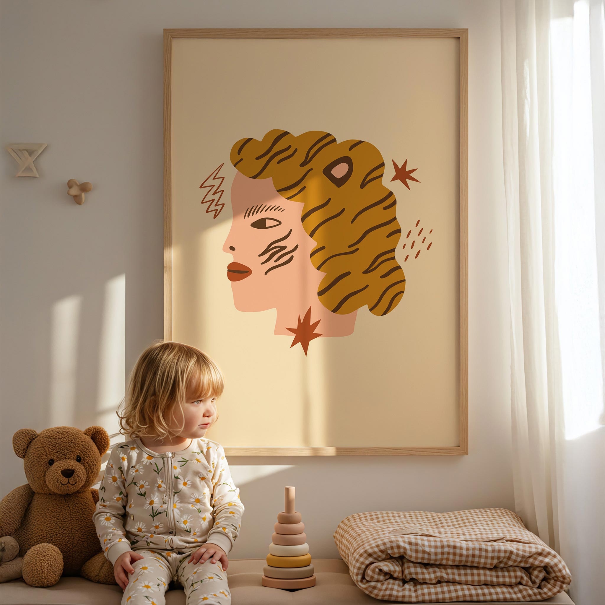 Tiger Hair Woman