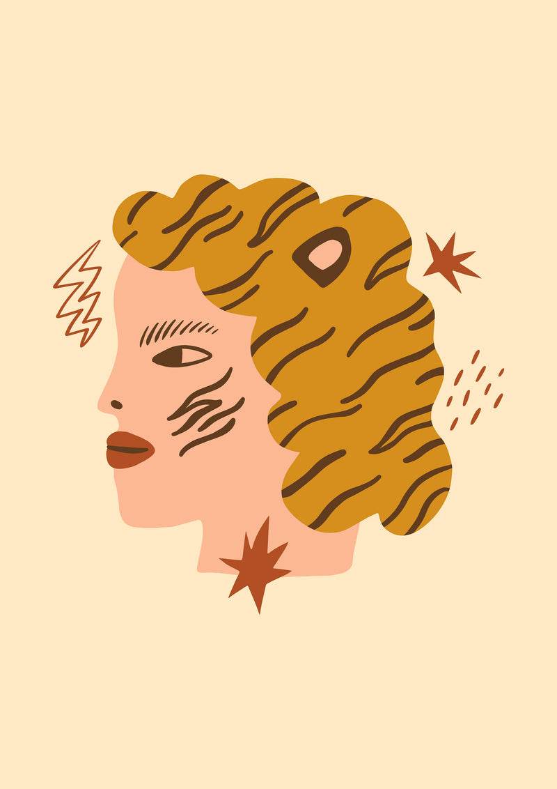 Tiger Hair Woman