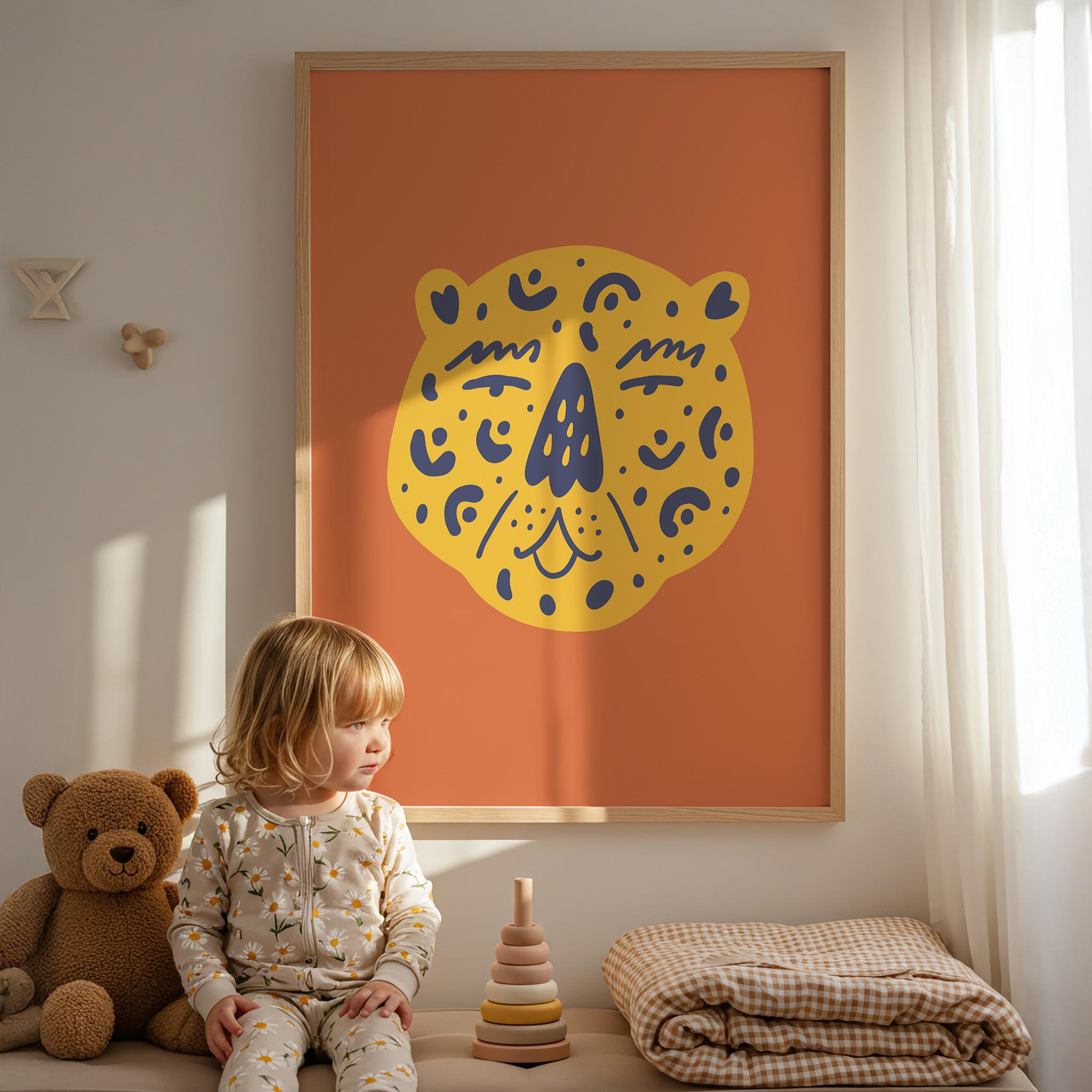 Dotted Leopard Face