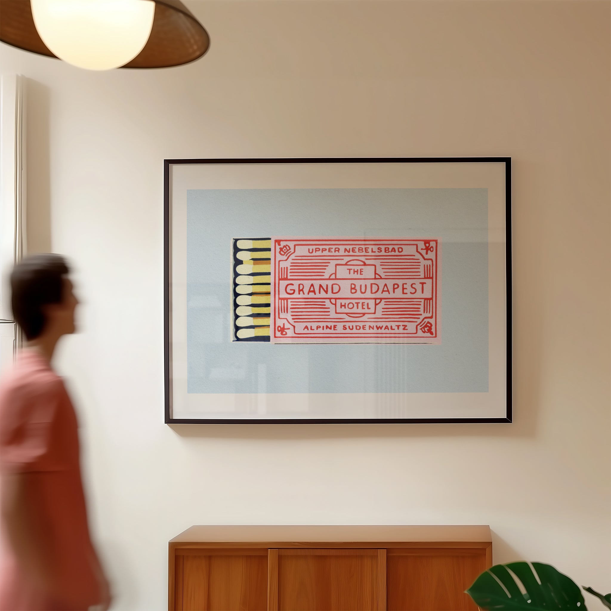 The Grand Budapest Hotel Poster by Studio Mandariini