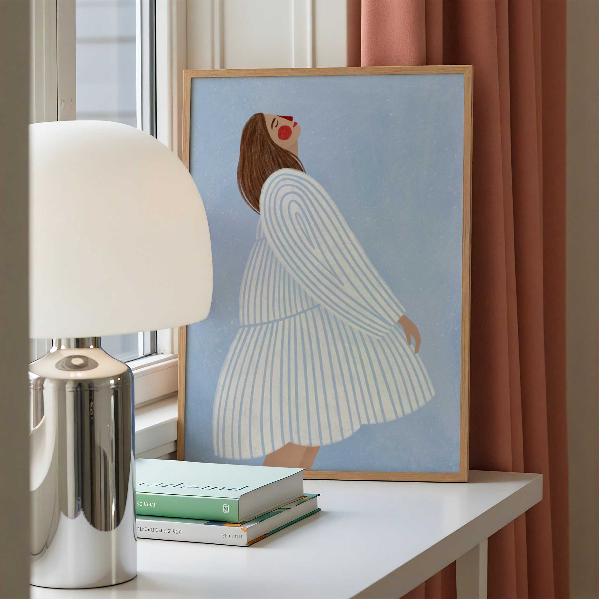 The Woman With the Blue Stripes by Bea Müller