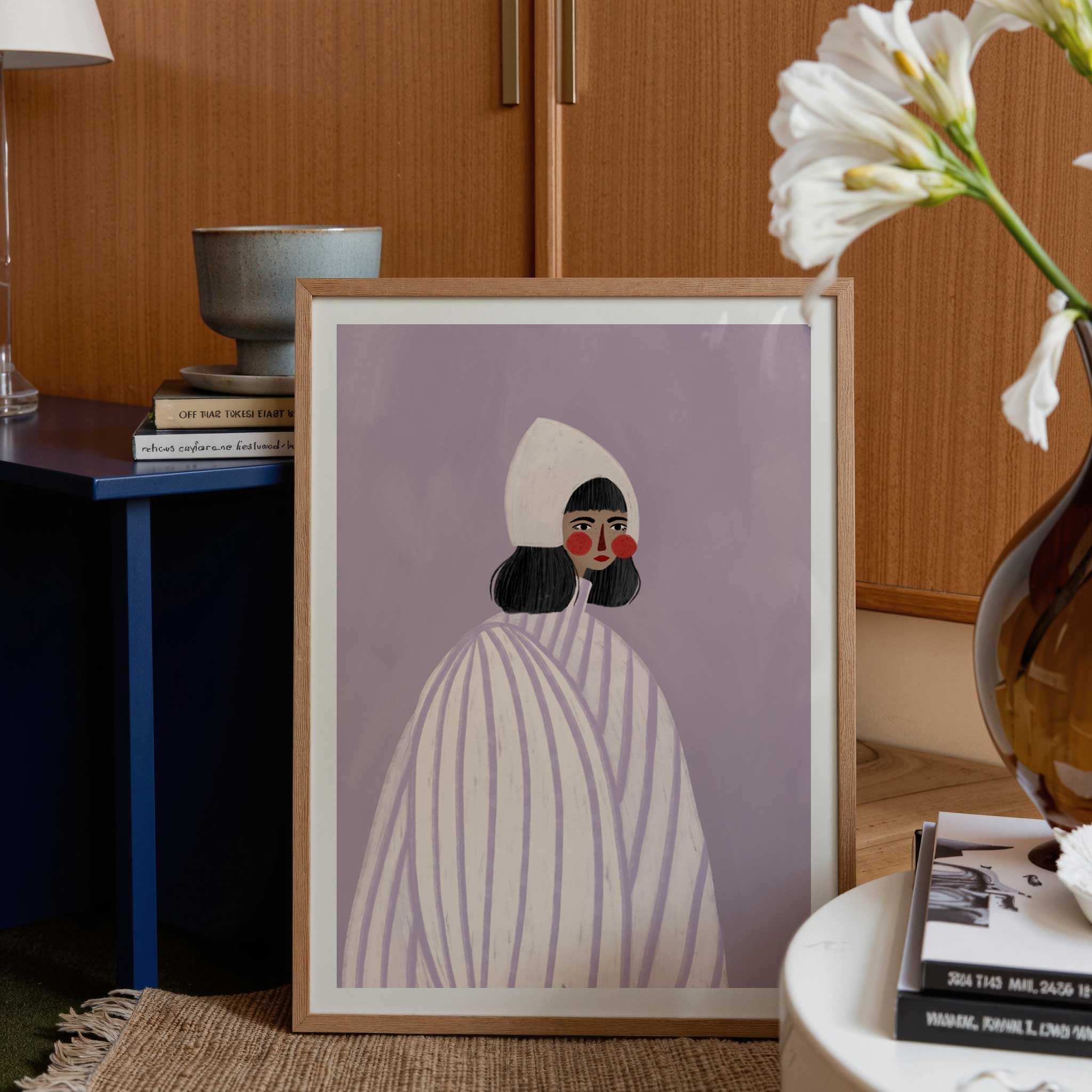 The Woman With the White Hat by Bea Müller