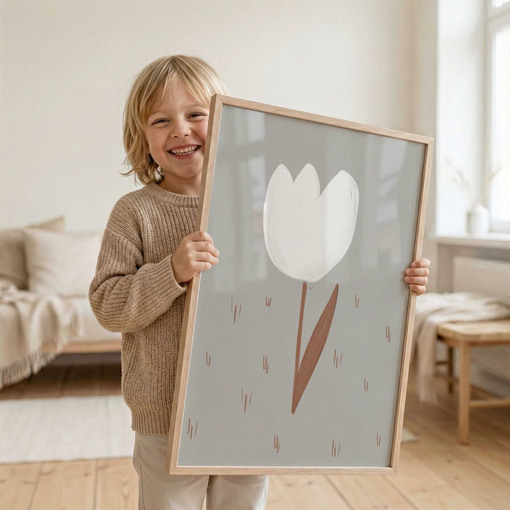 White Tulip by Menina Lisboa