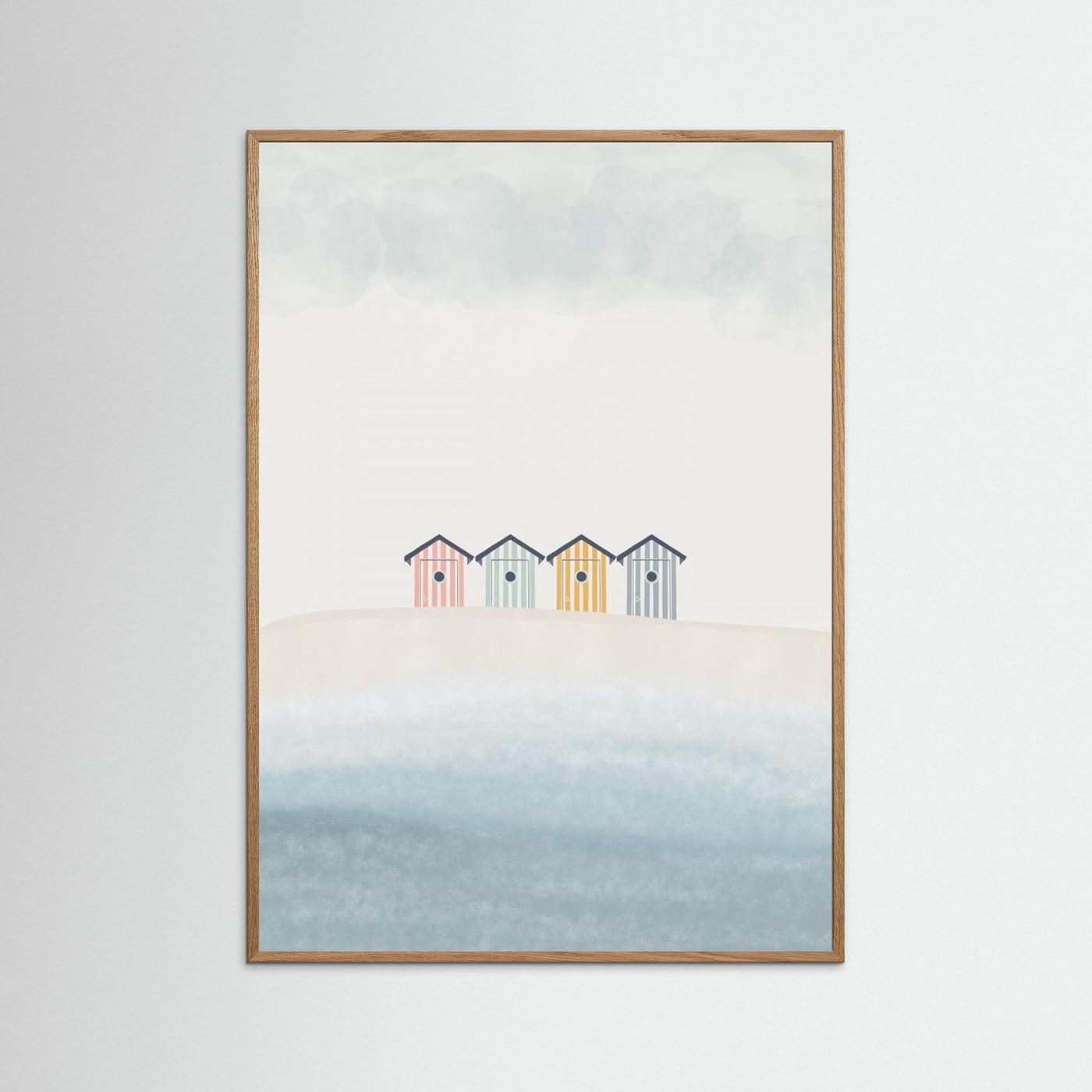 Beach Cabins by Menina Lisboa