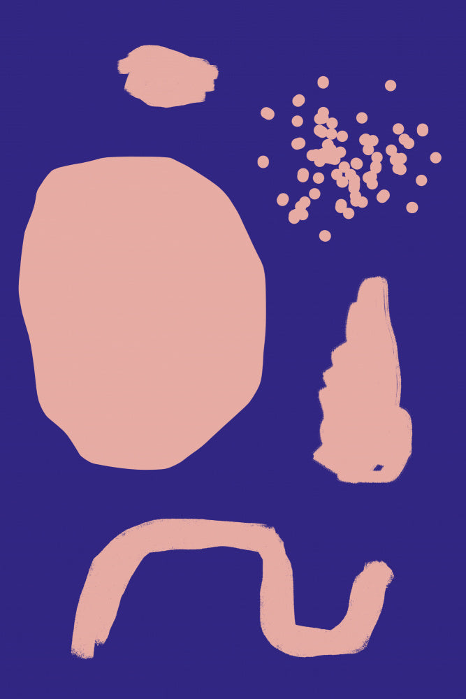 Findings in Blue and Pink