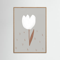 White Tulip by Menina Lisboa