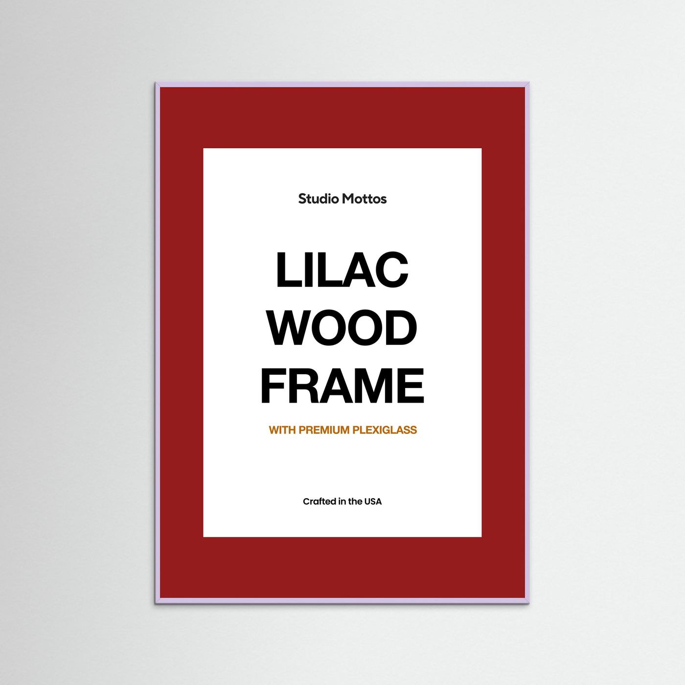 Lilac Wood Frame