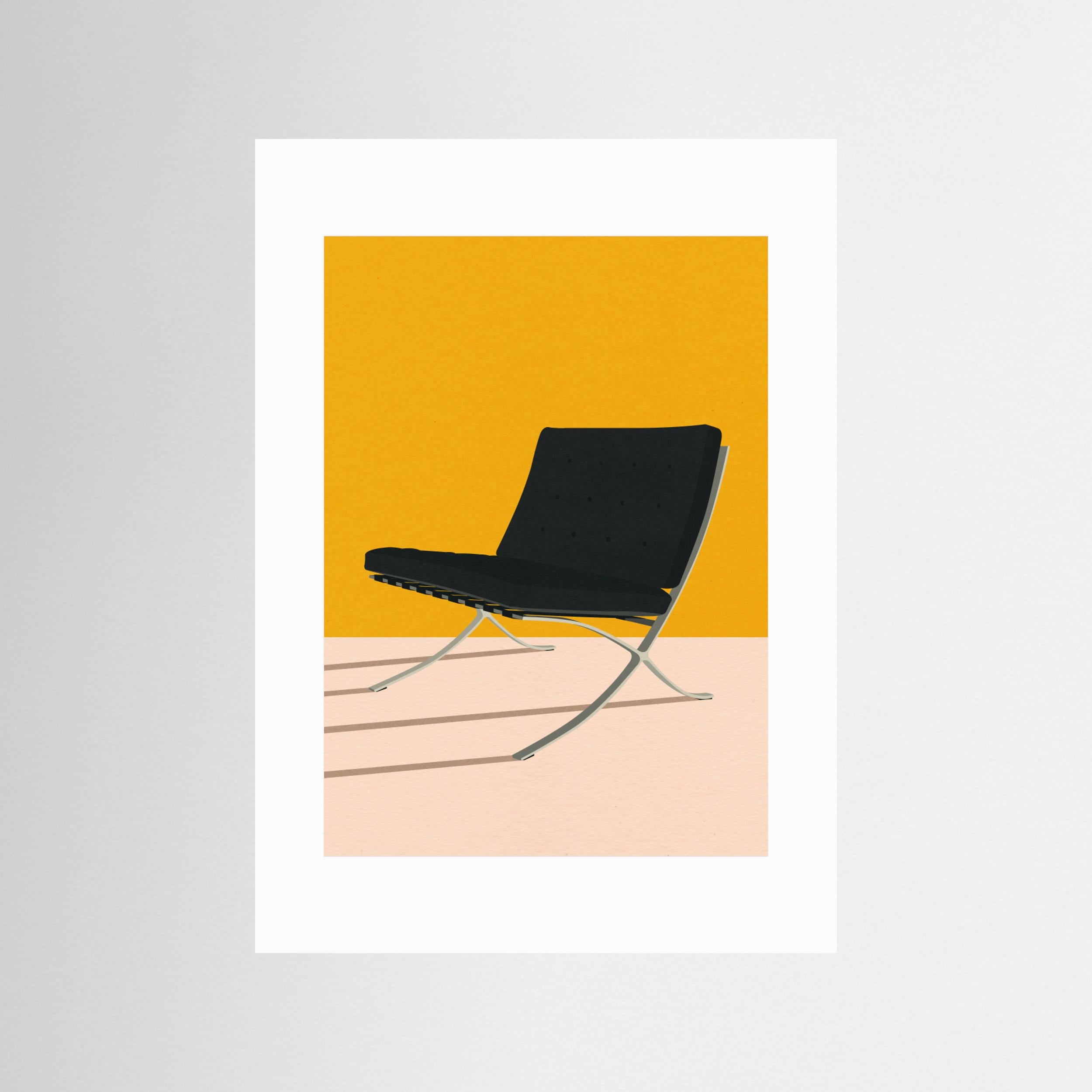 Barcelona Chair By Mies Van Der Rohe by Rosi Feist