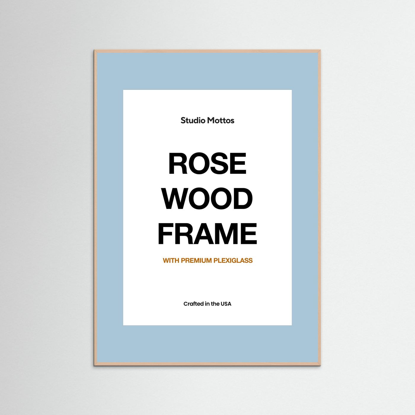 Rose Wood Frame