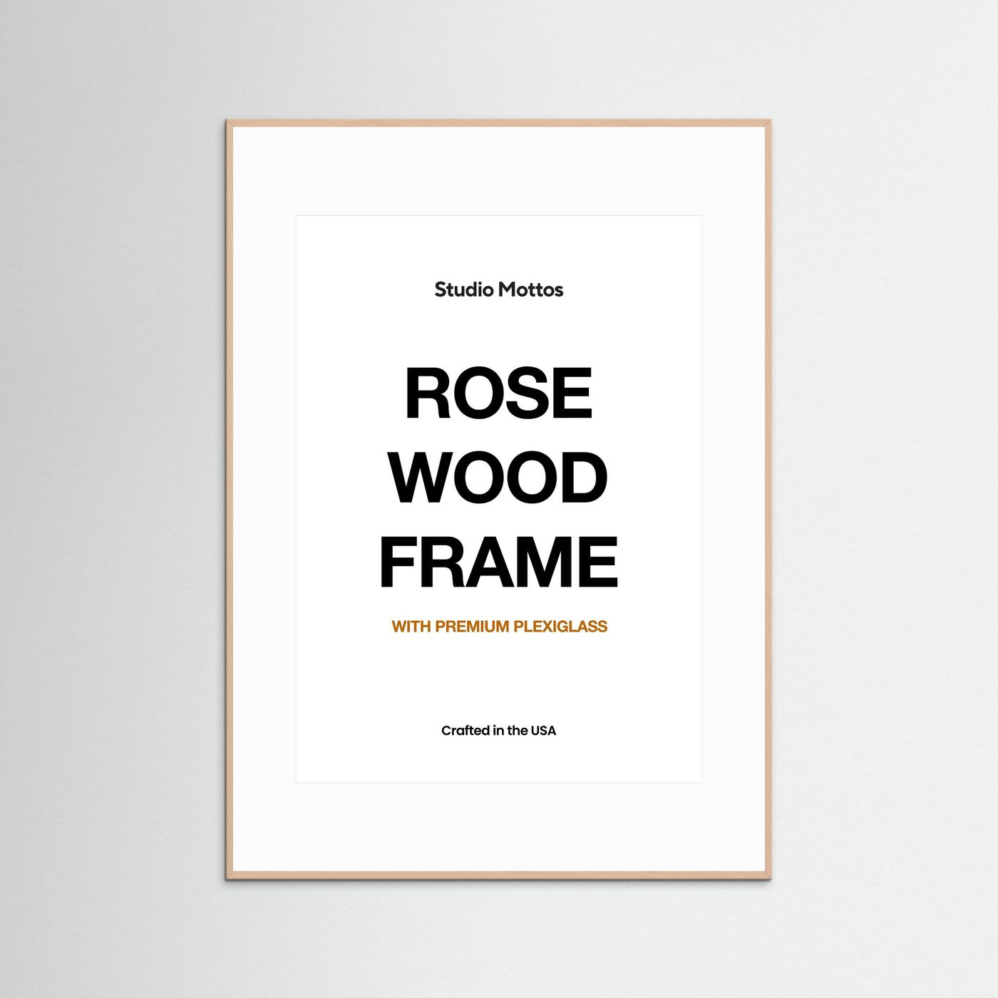 Rose Wood Frame