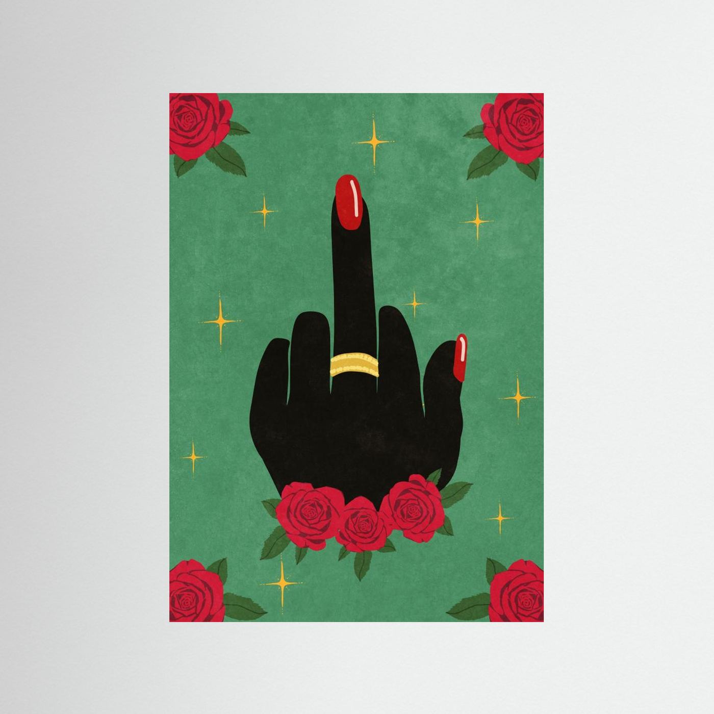Middle Finger by Raissa Oltmanns