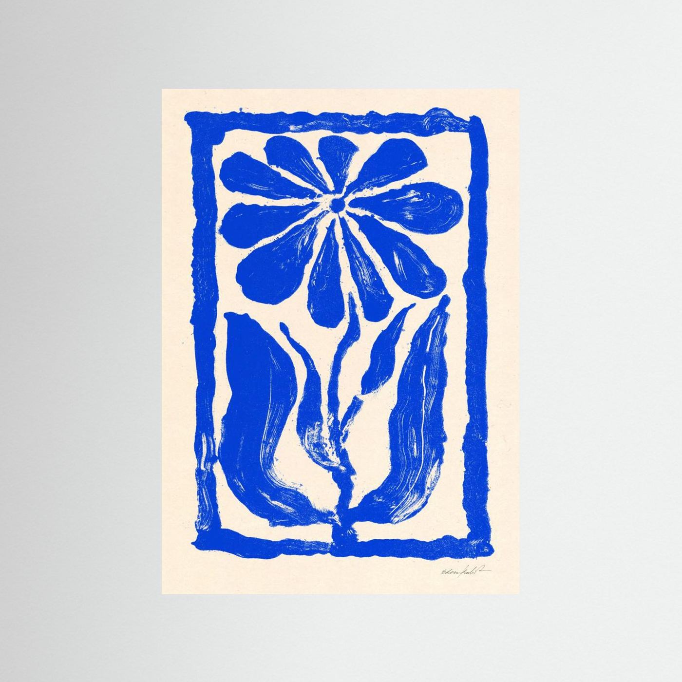 Blue Flower by Eden Kalif