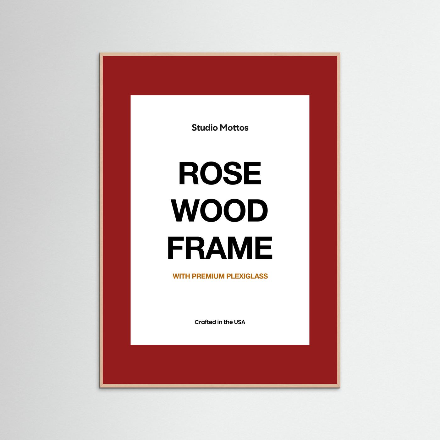 Rose Wood Frame