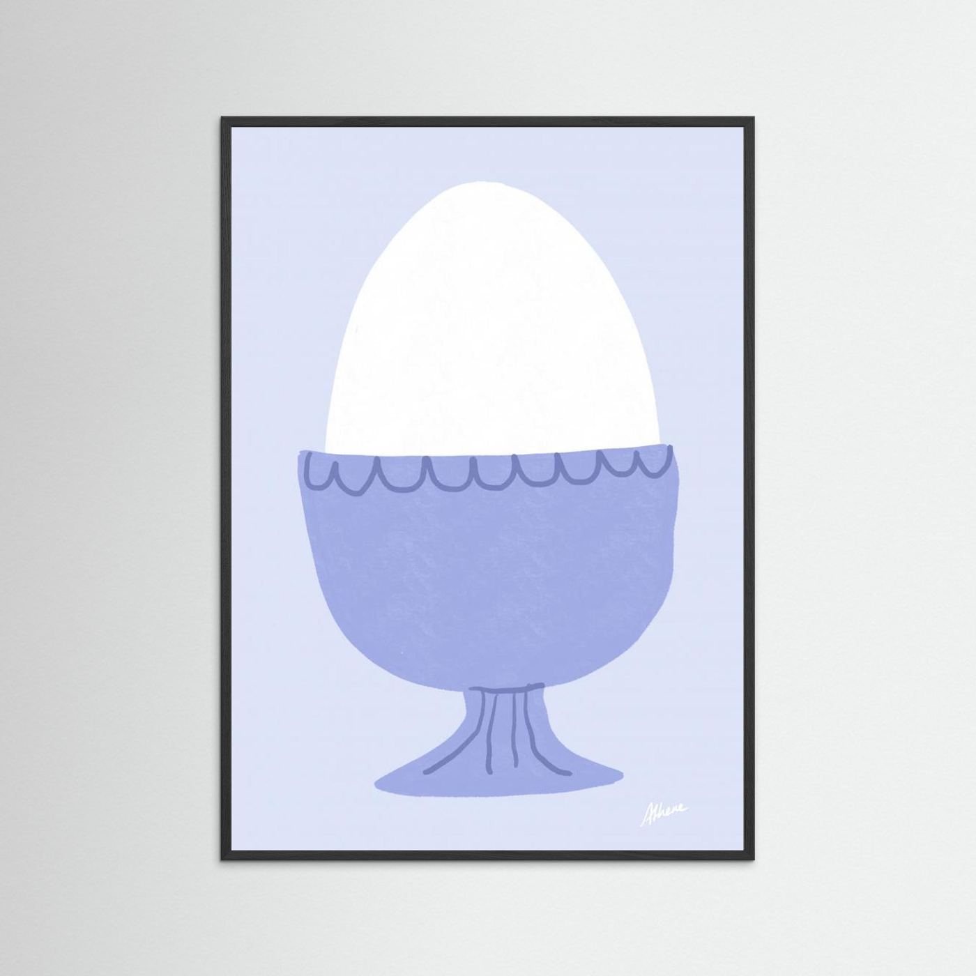 Blue Egg by Athene Fritsch