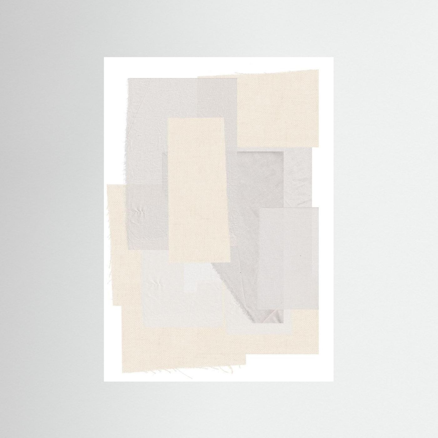 Fabric Pattern Collage No.1 by The Miuus Studio