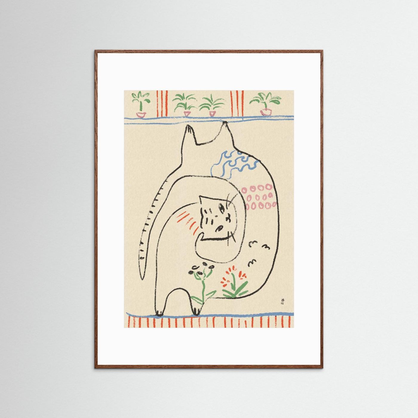 Playful Cats Illustration by Raipa Studio