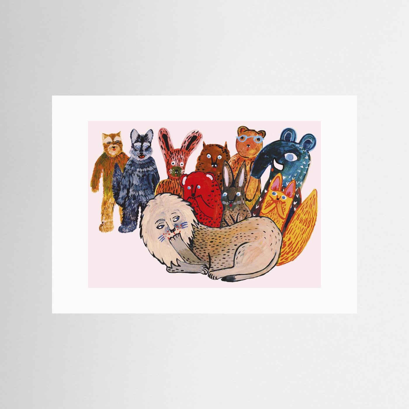 Lion Art Print | Studio Mottos Museum-Quality Giclée