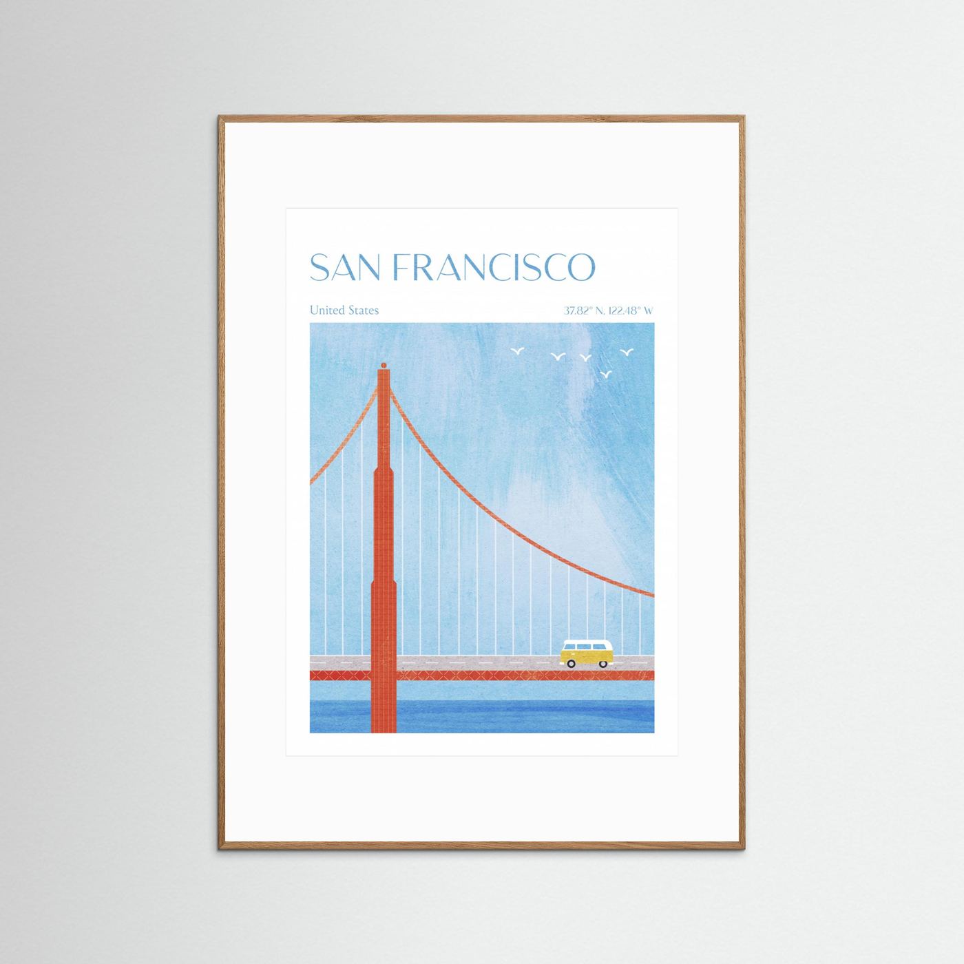 San Francisco, Golden Gate Bridge by Longwayhome