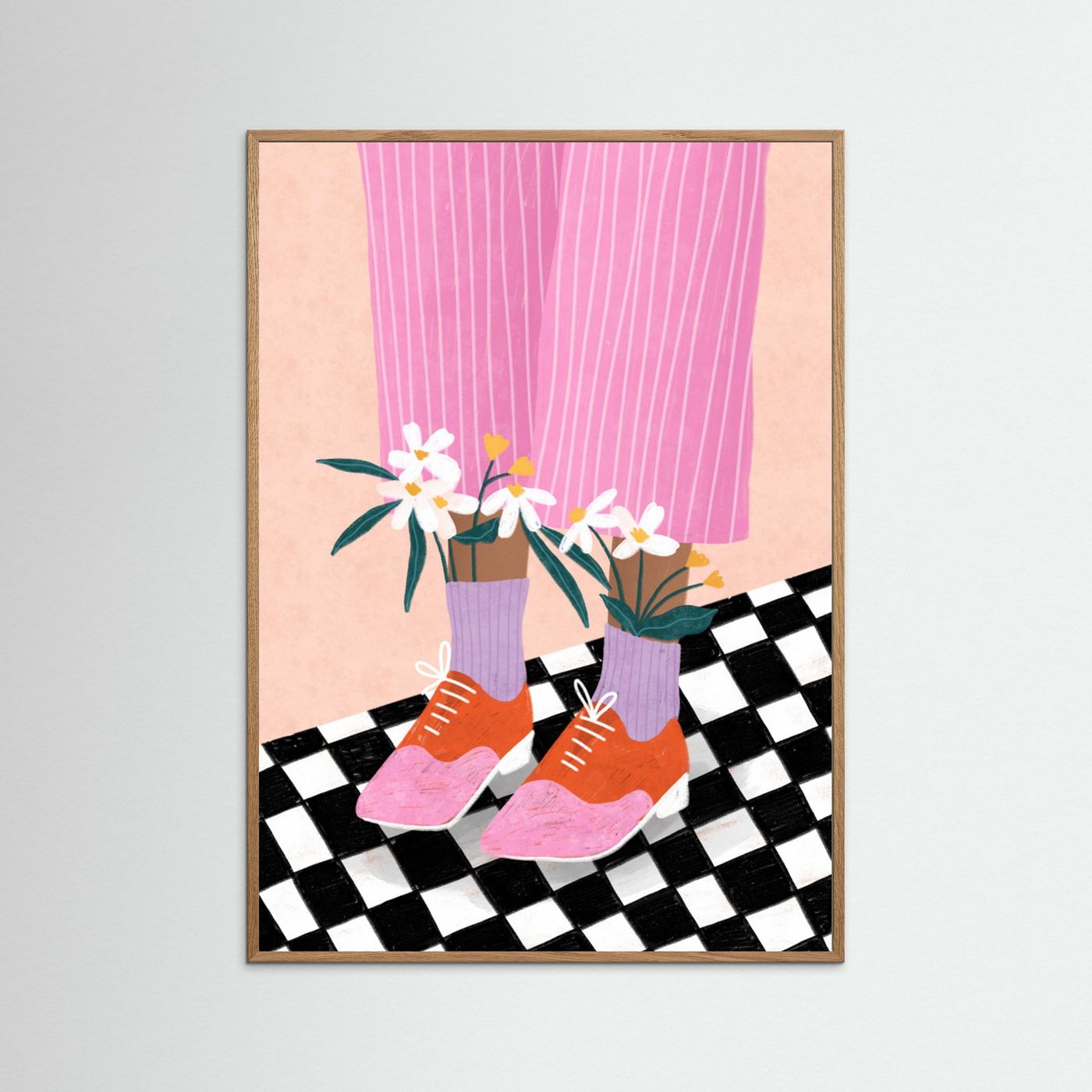 Floral Socks by Bea Müller