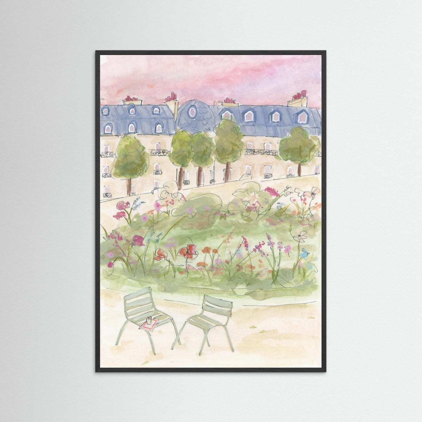 Parisian Garden by Katharina Puritscher