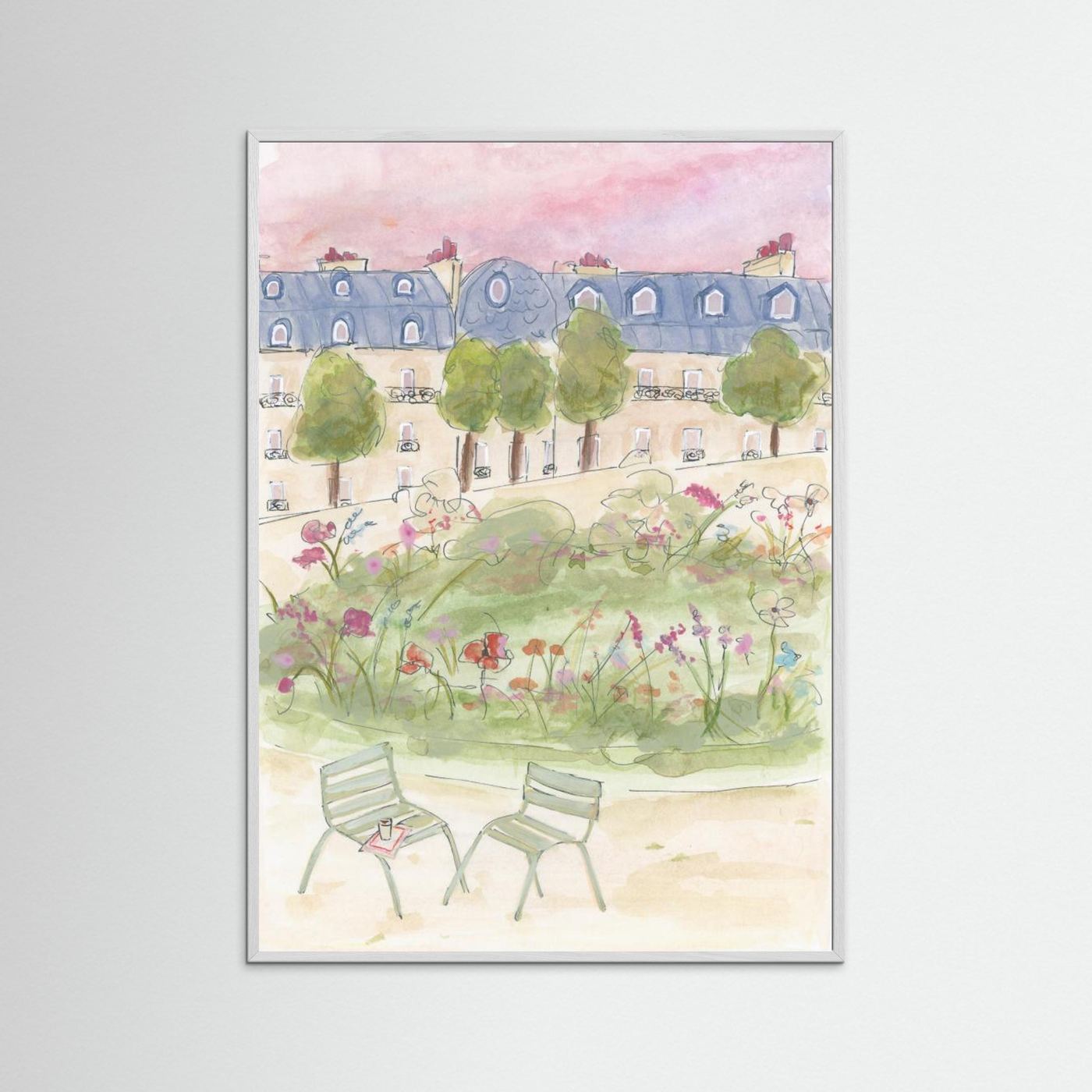 Parisian Garden by Katharina Puritscher