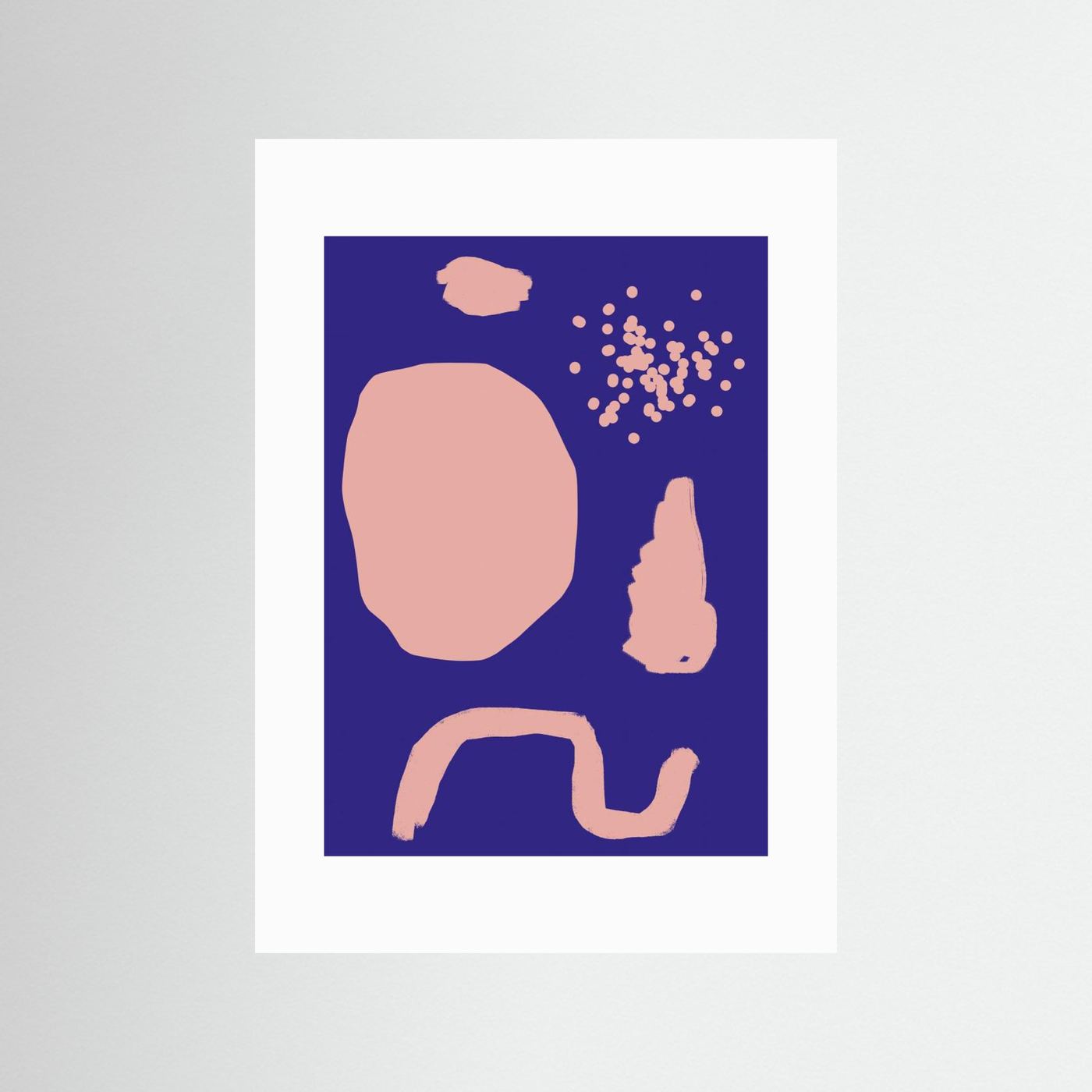 Findings in Blue and Pink by Maren Gross