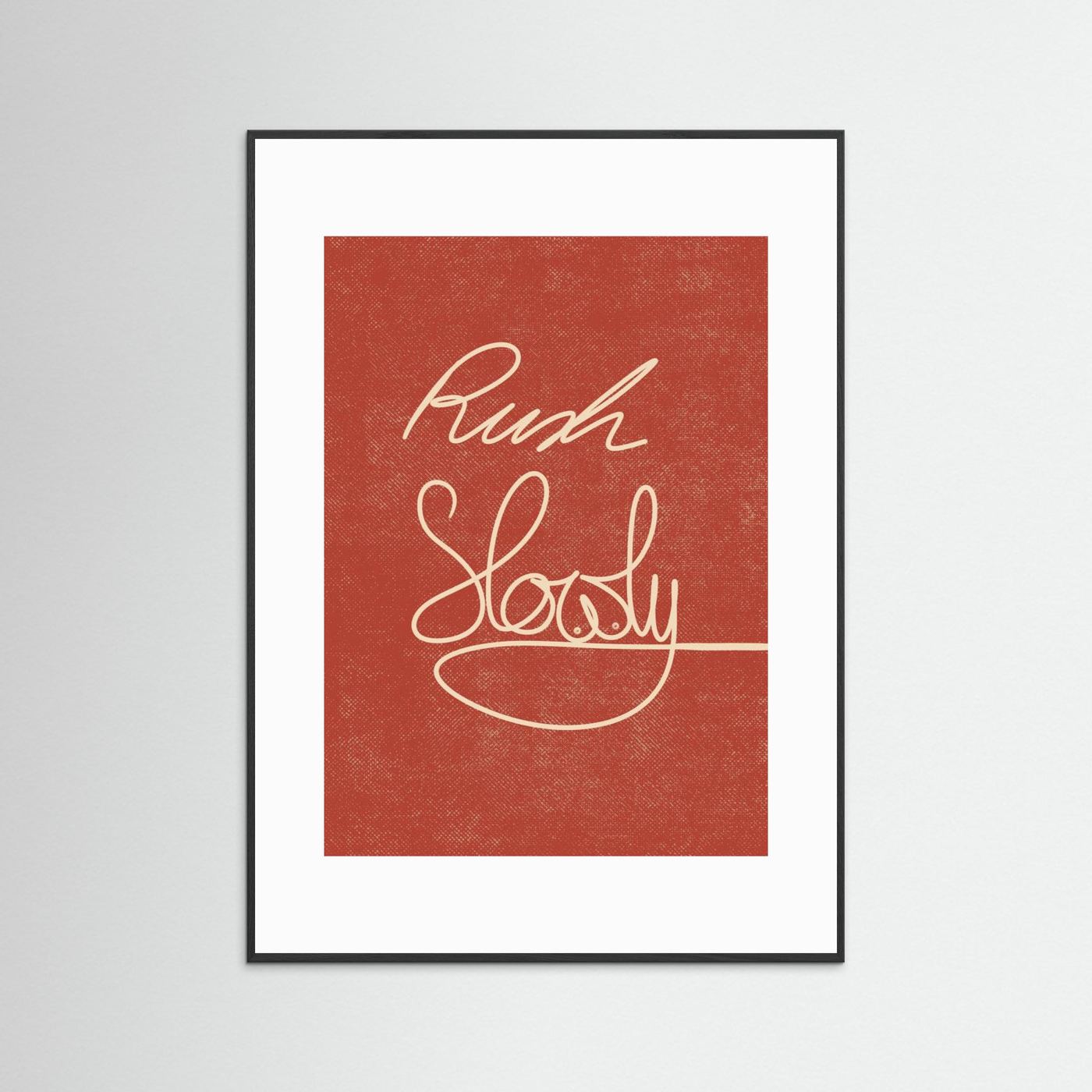 Rush Slowly by Mela Patterns