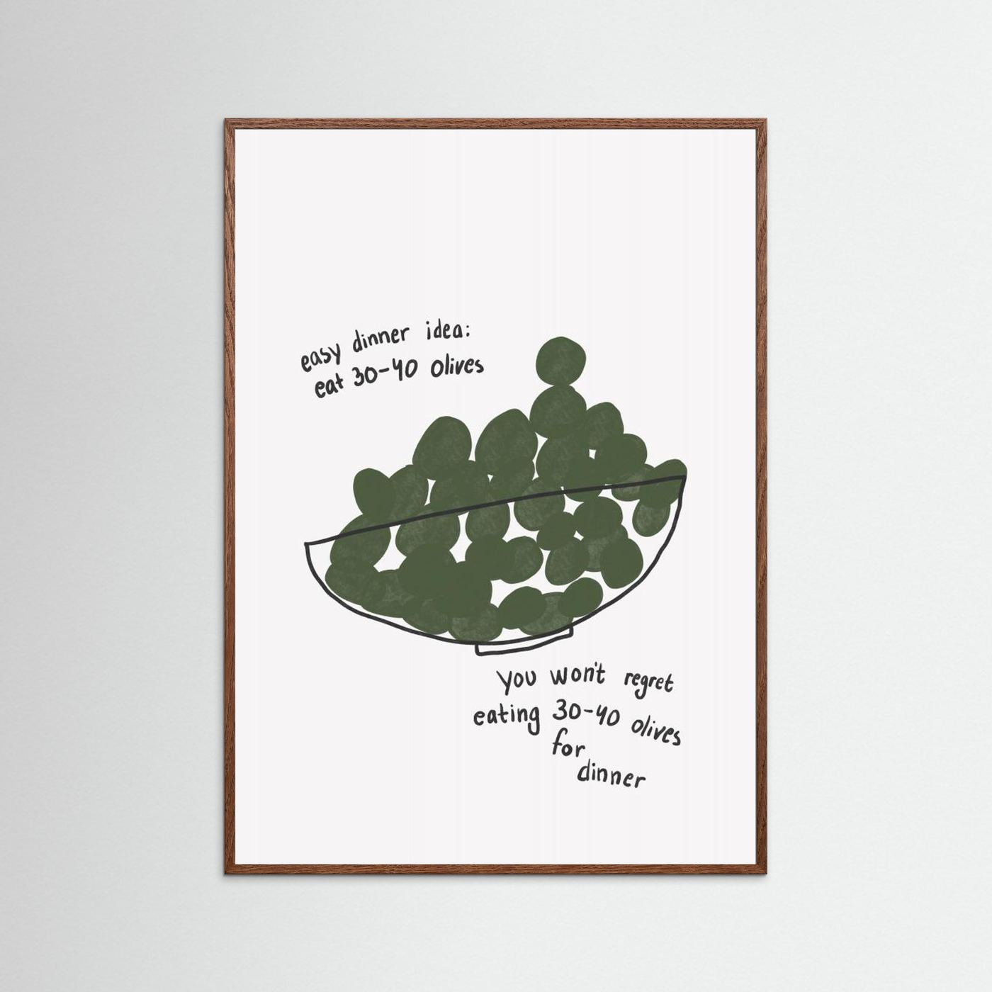 Olives for Dinner by Athene Fritsch