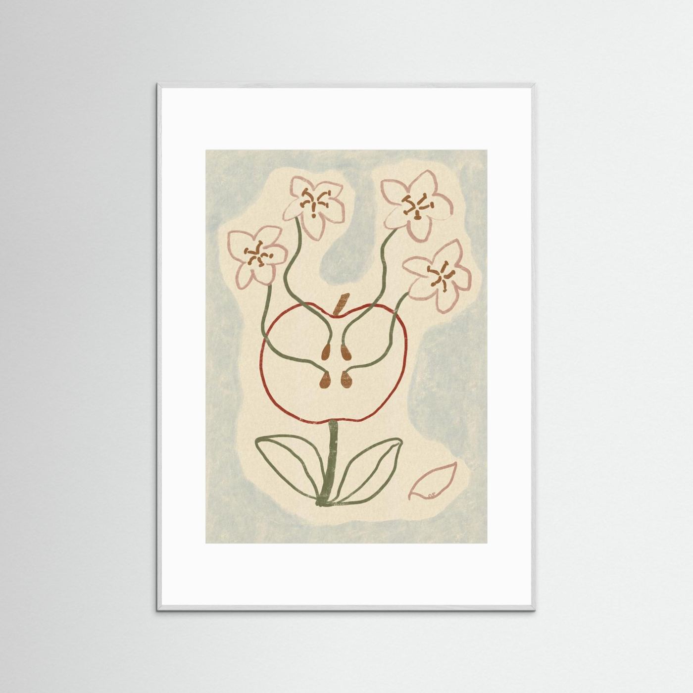 Blooming Apple Blossoms by Raipa Studio