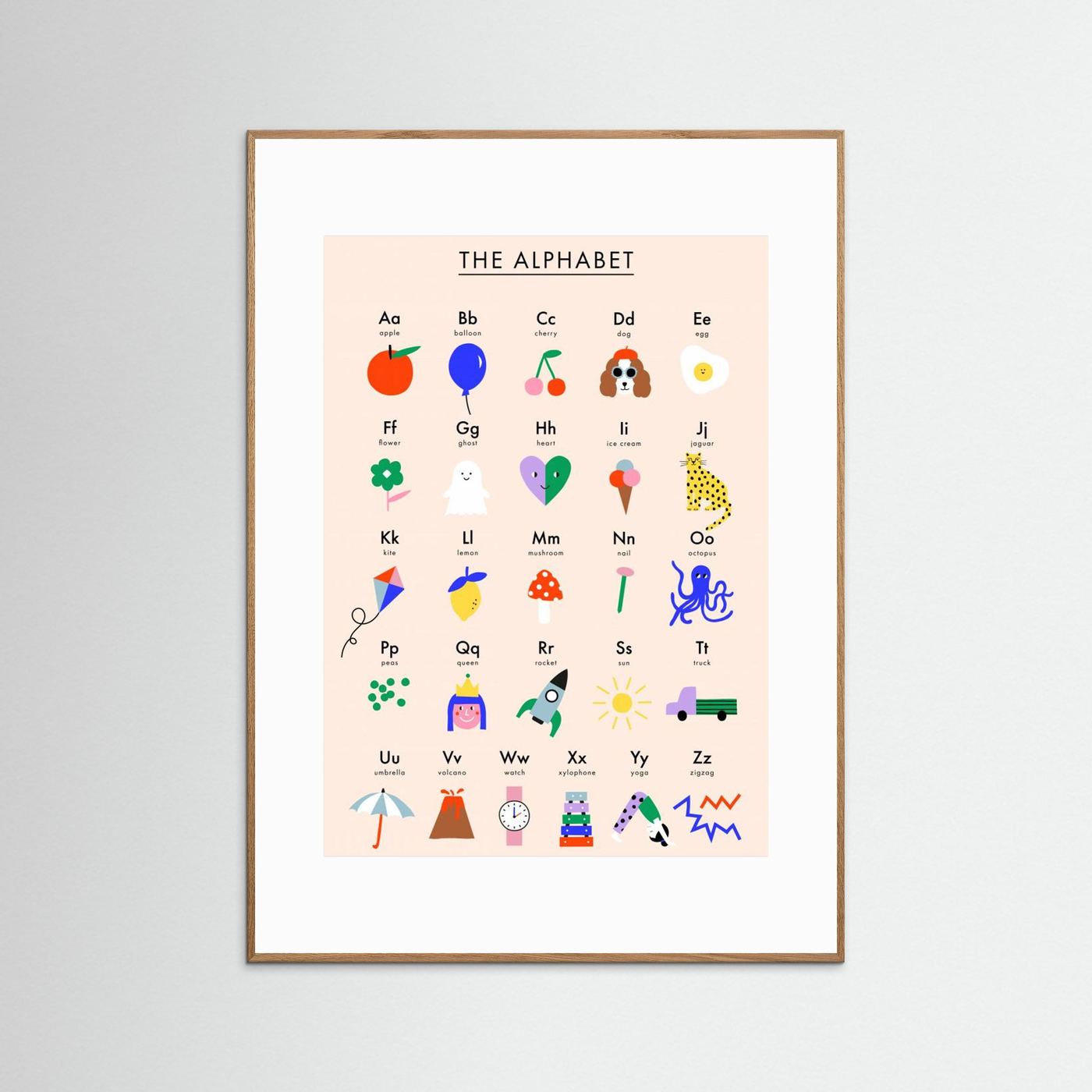 Colorful Kids Alphabet by Maren Gross