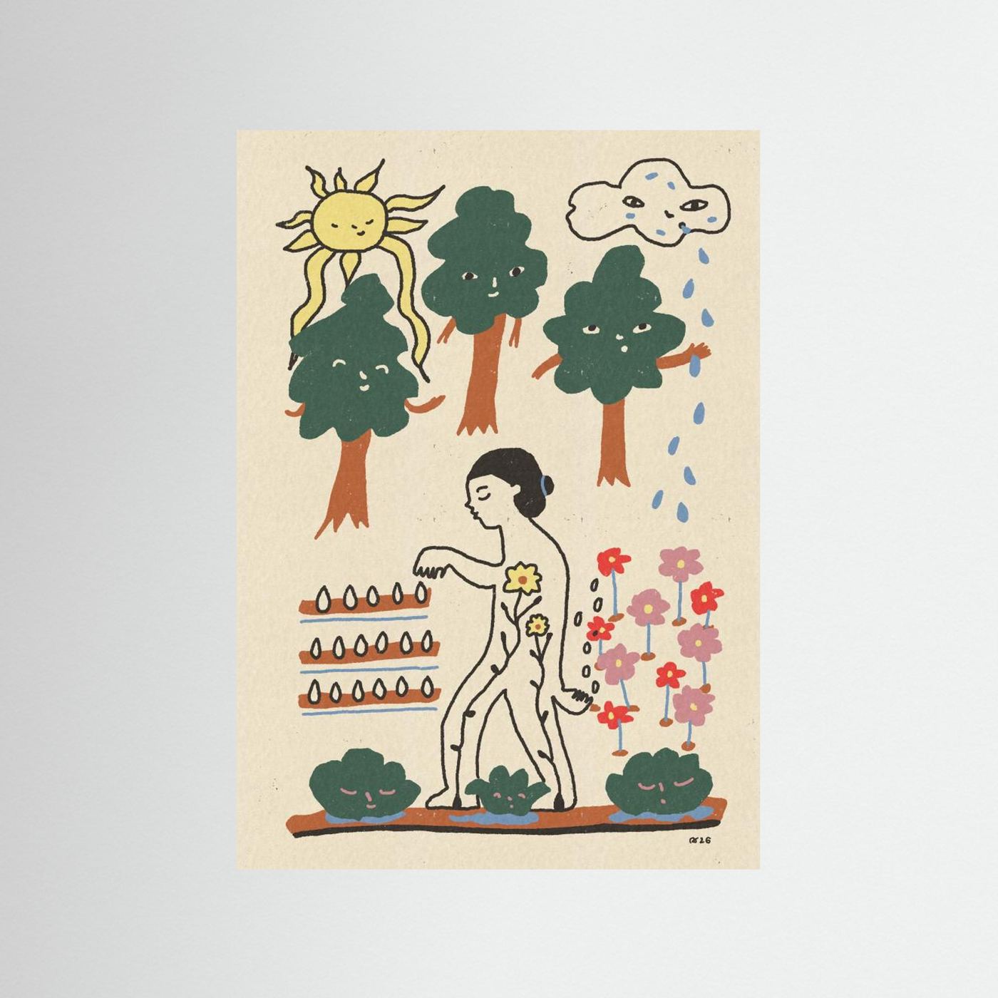 Inner Garden Growth by Raipa Studio