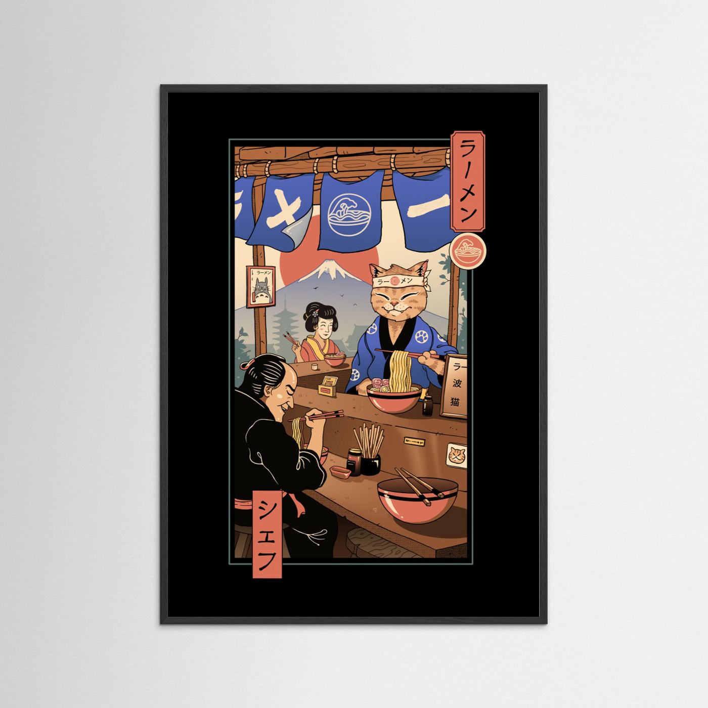 Ramen Meowster by Vincent Trinidad