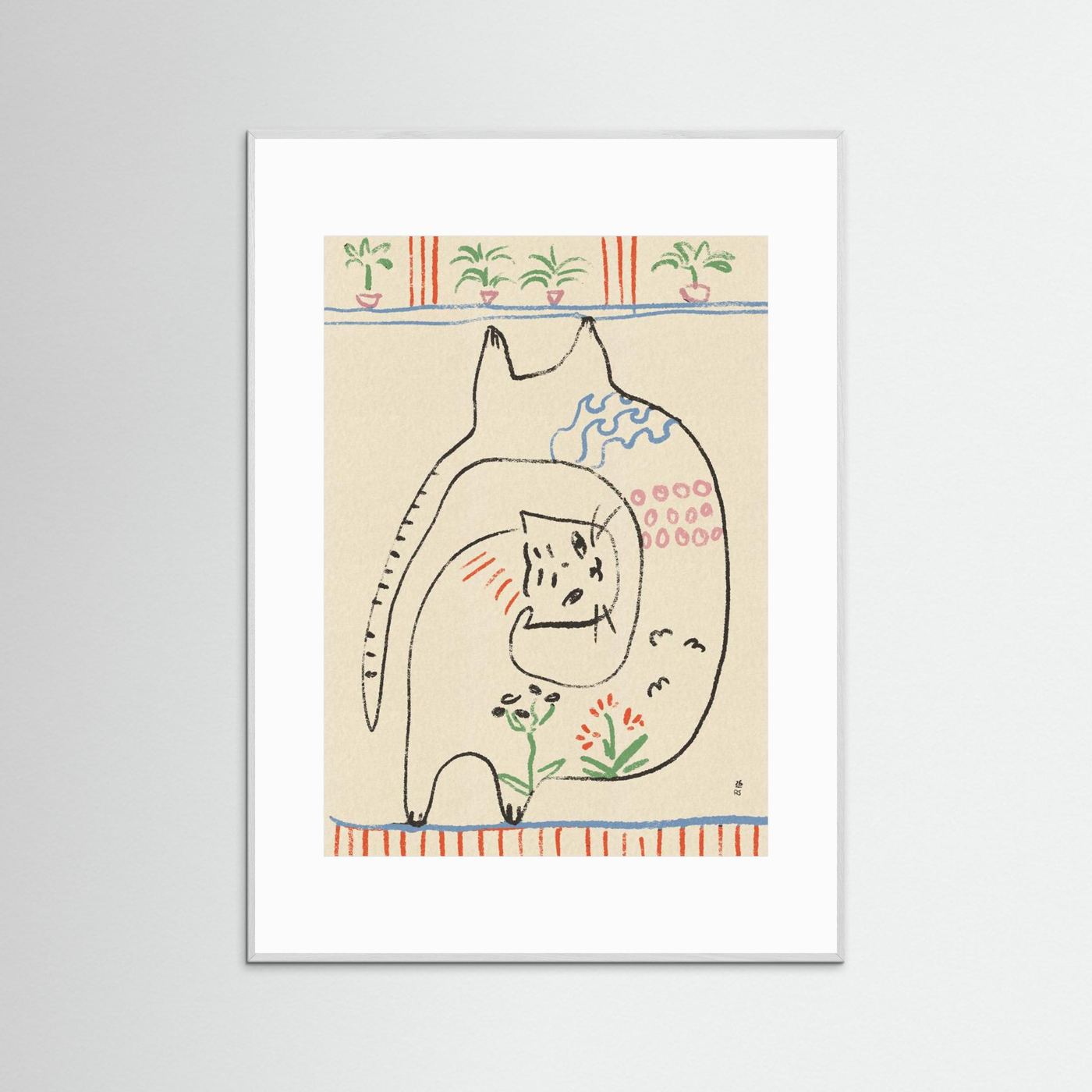 Playful Cats Illustration by Raipa Studio