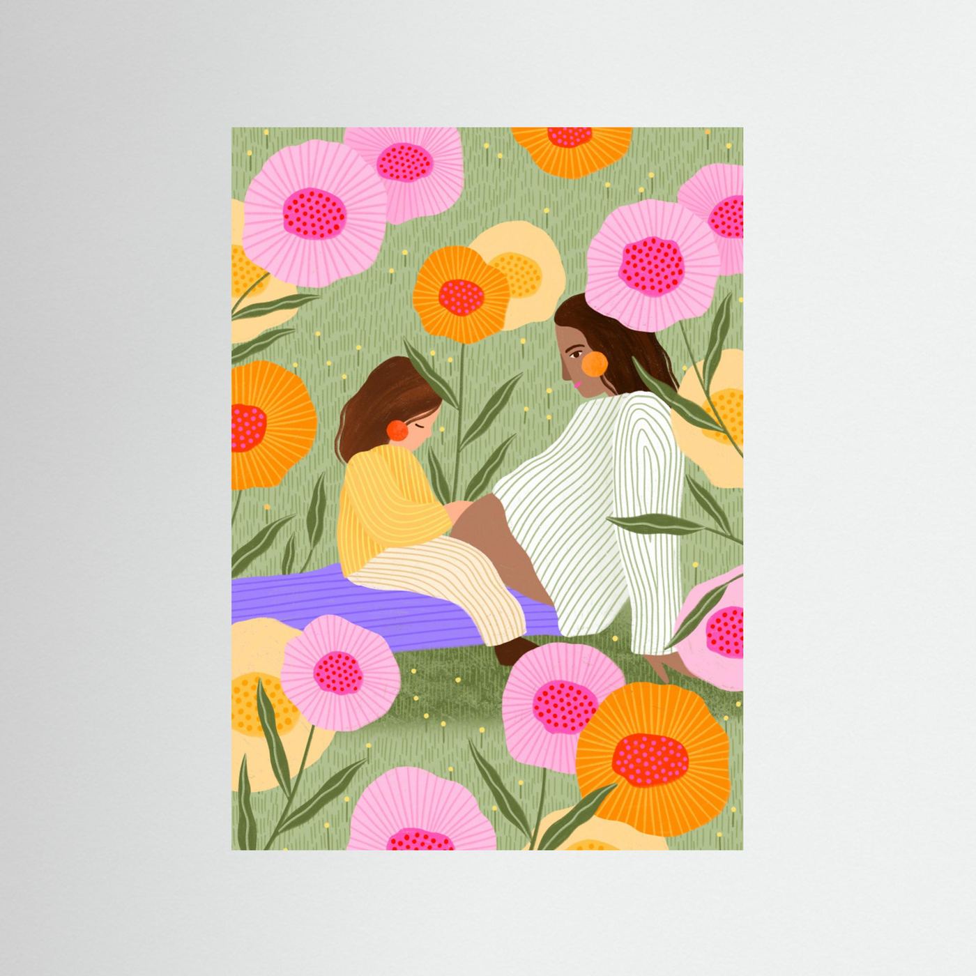 Gentle Day In Flowers by Bea Müller
