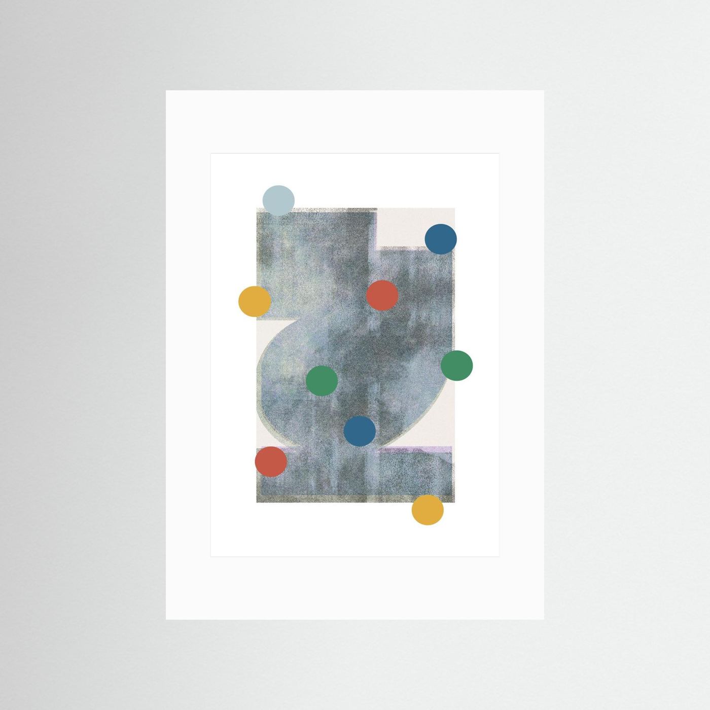 Retro Dots No2. by The Miuus Studio