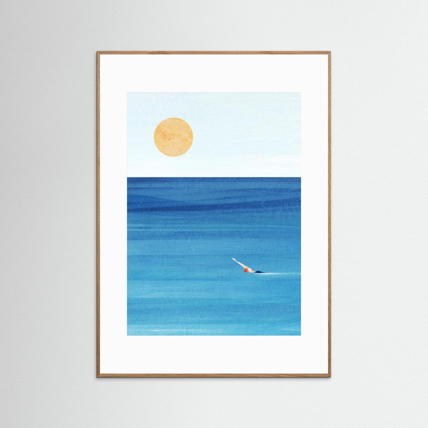 Sea Swim by Longwayhome