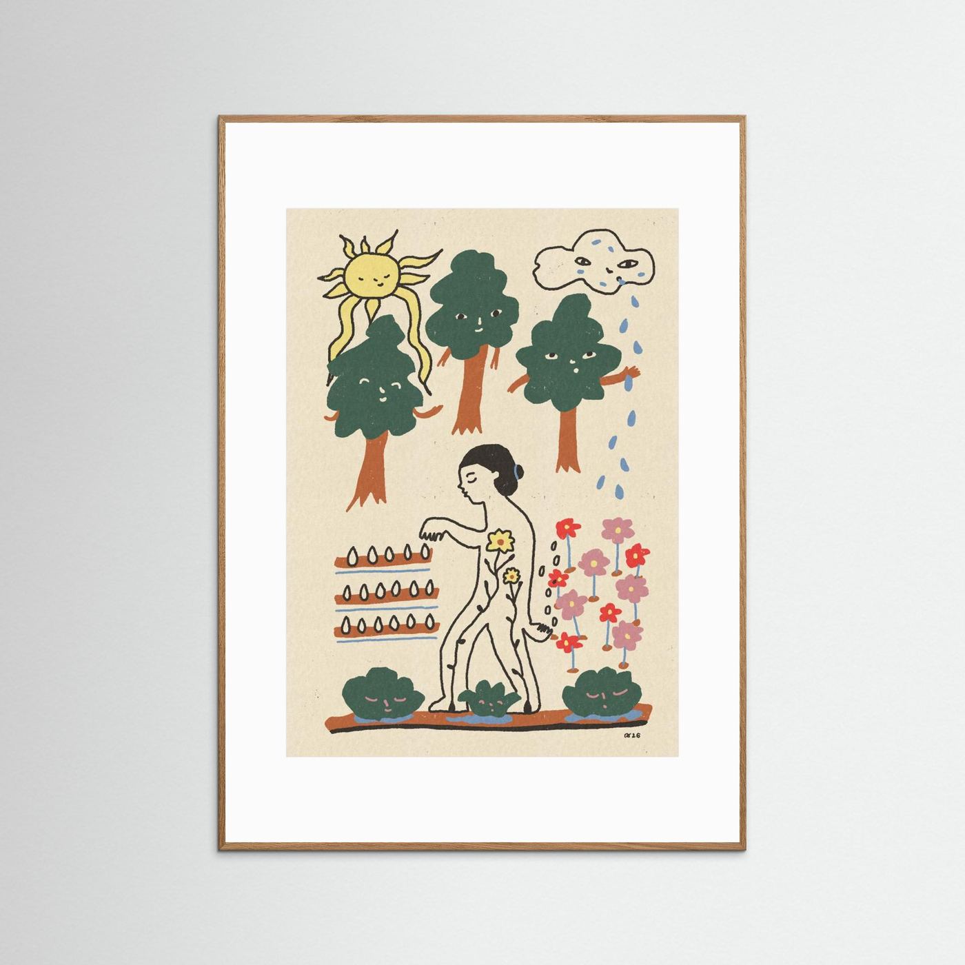Inner Garden Growth by Raipa Studio