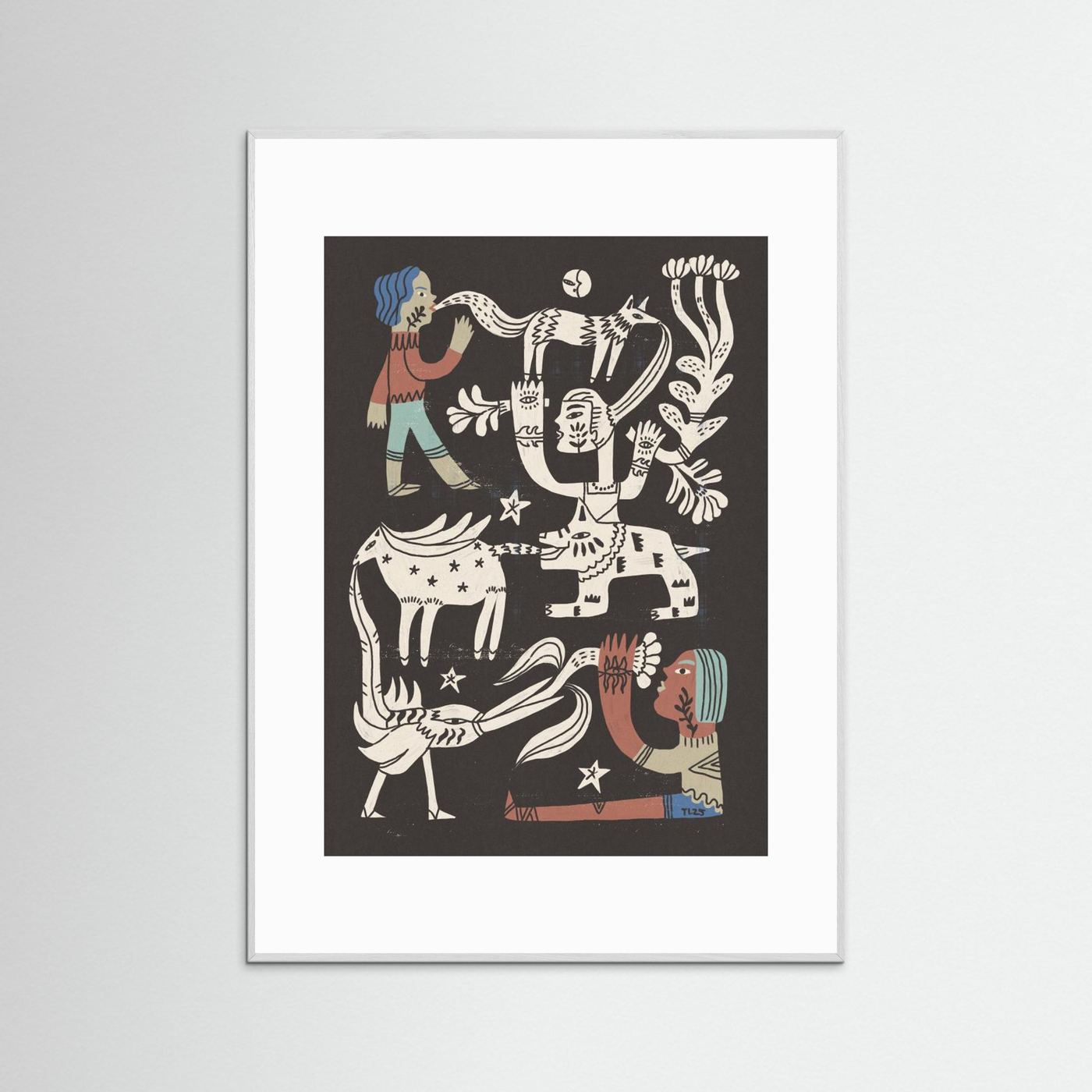 Tribal Spirit Animals by Raipa Studio