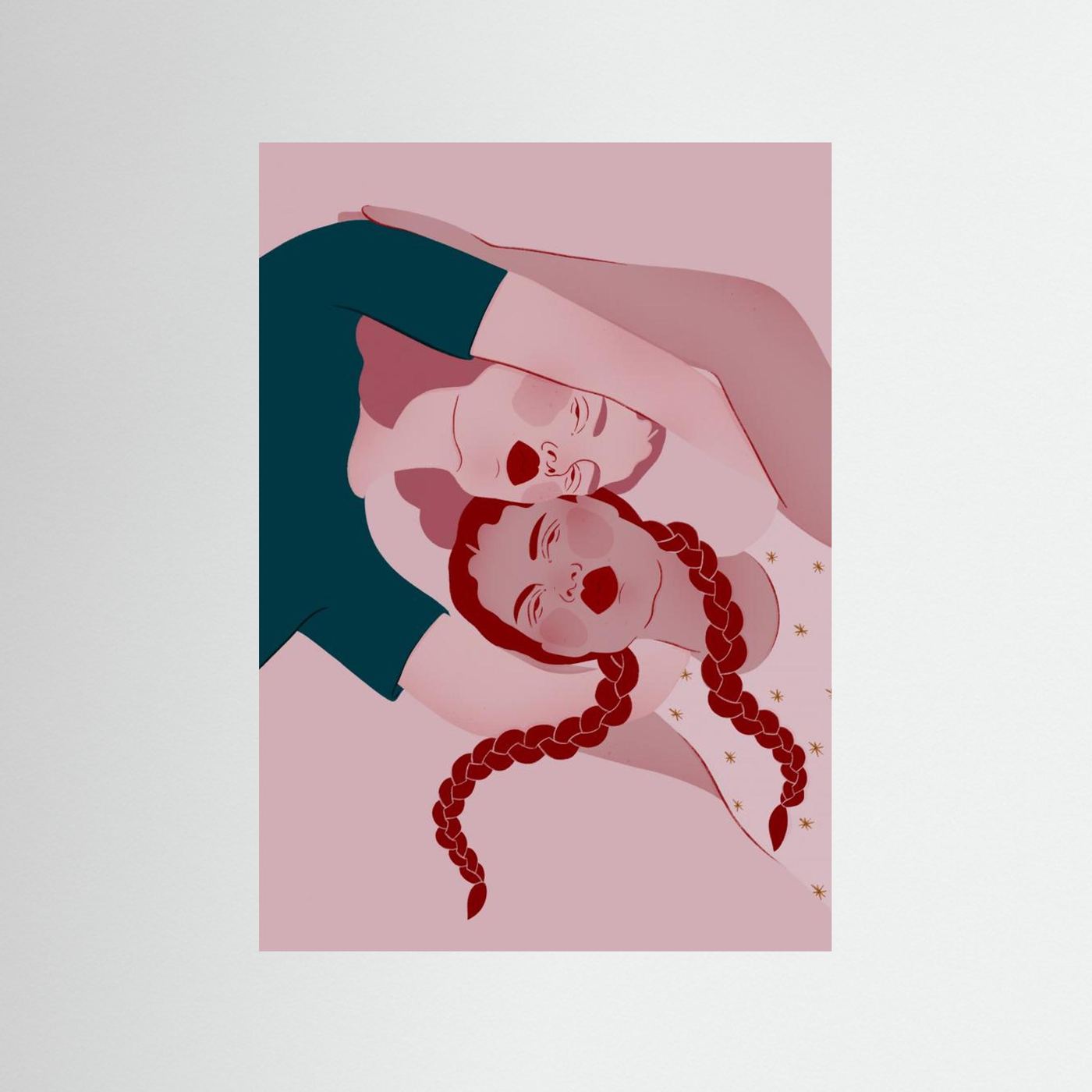 Gentle Loving Embrace by Ida Alvarsson