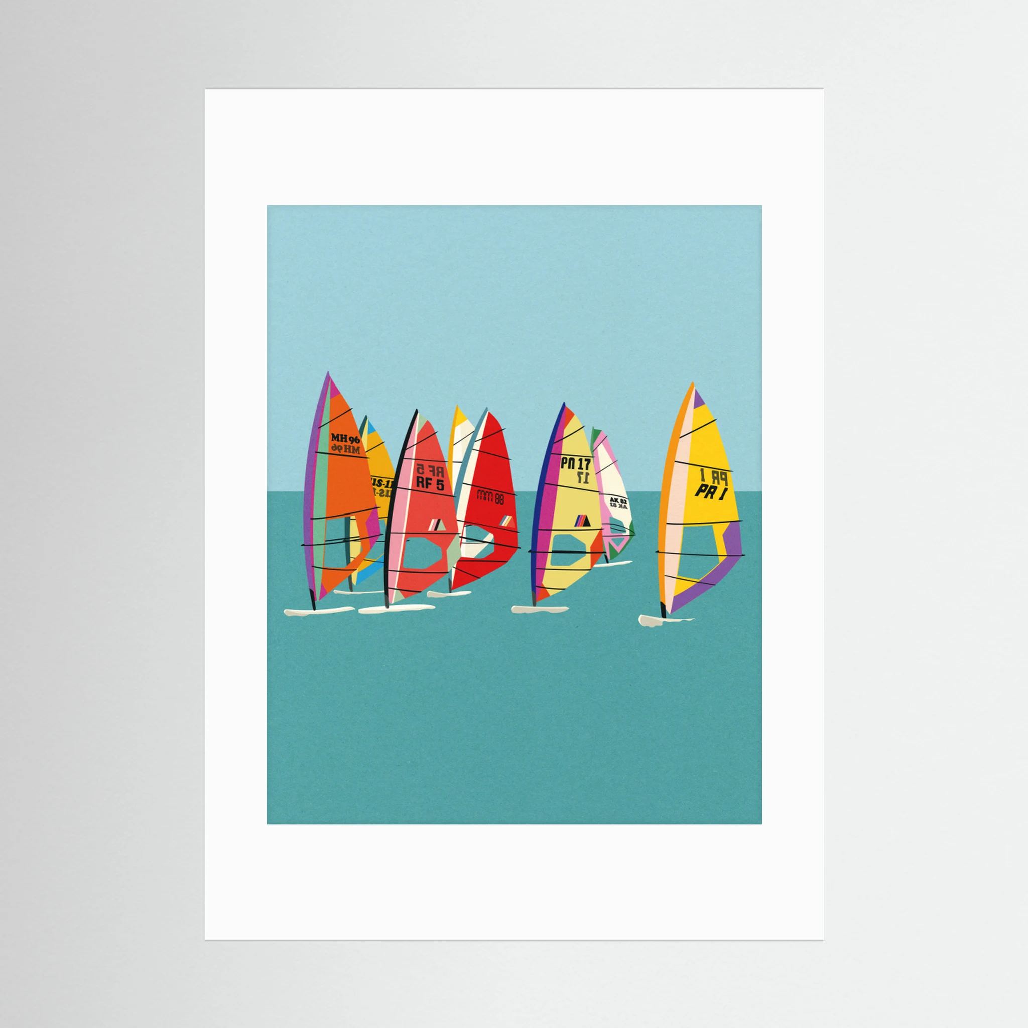 Baltic Sea Windsurfing by Rosi Feist