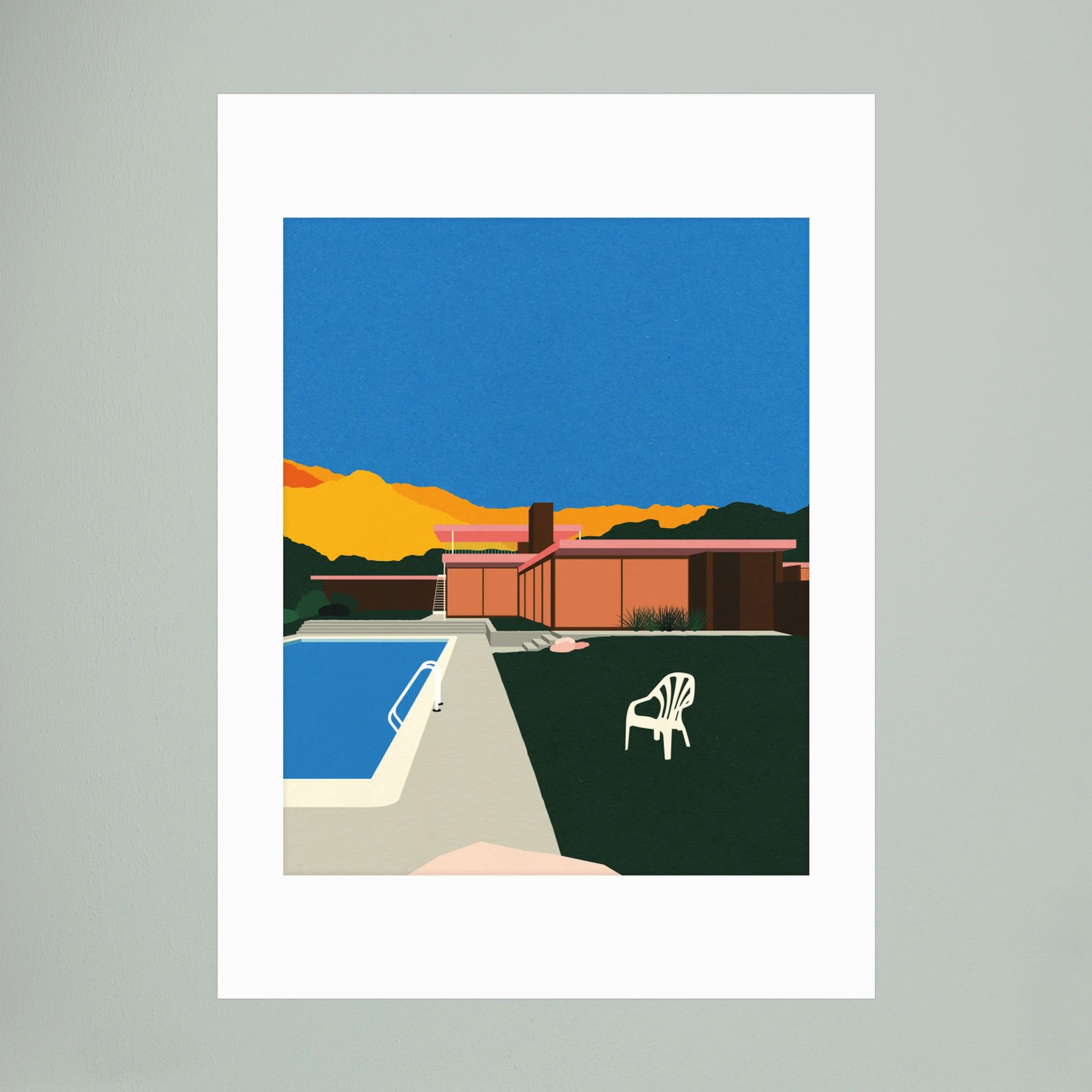 Kaufmann Desert House Poolside by Rosi Feist