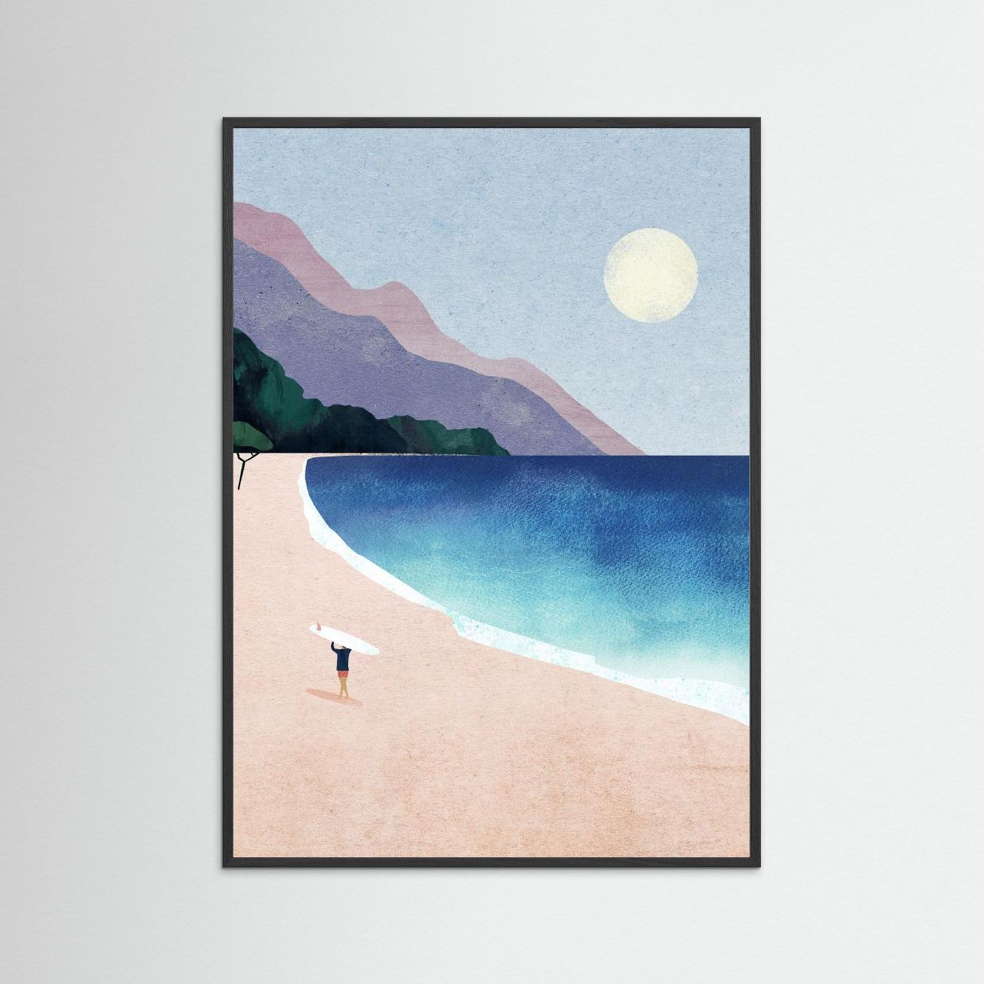 Surf Beach by Longwayhome