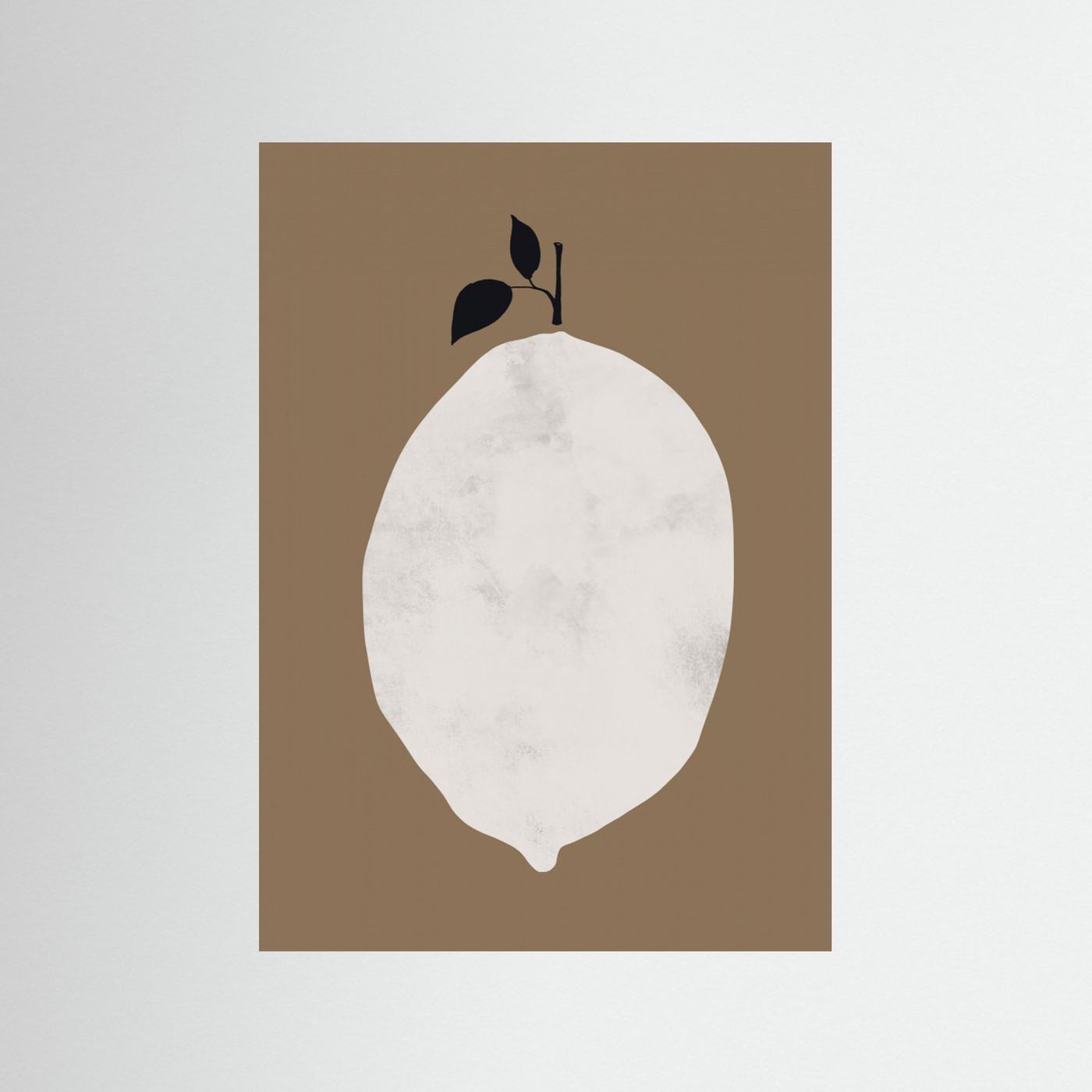 Minimal Lemon Still Life by Danushka Abeygoda