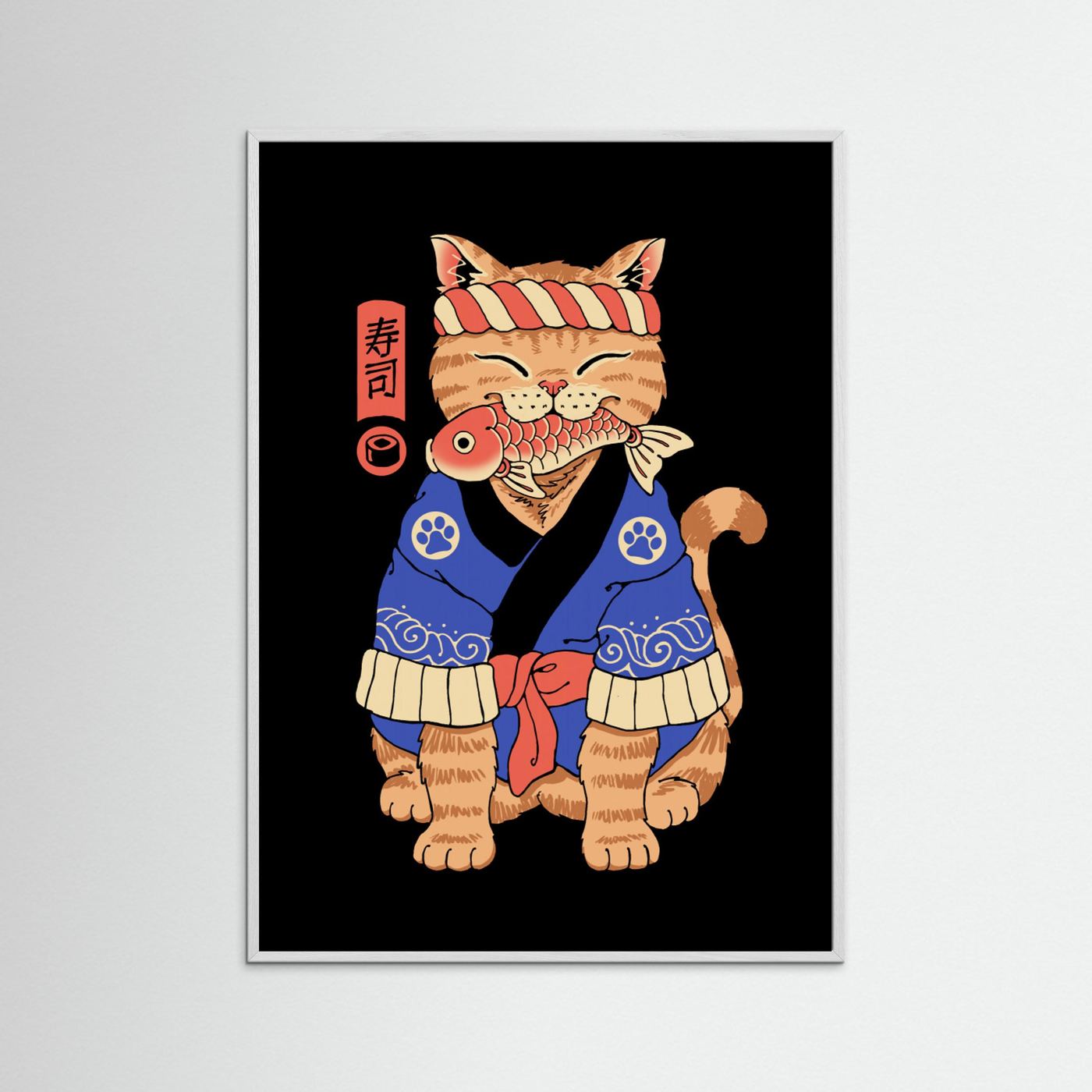Sushi Meowster by Vincent Trinidad